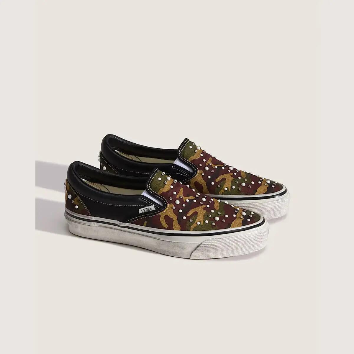 Vans LX Classic Slip-On 98 Pearlized Pack Camo Black 3/6
