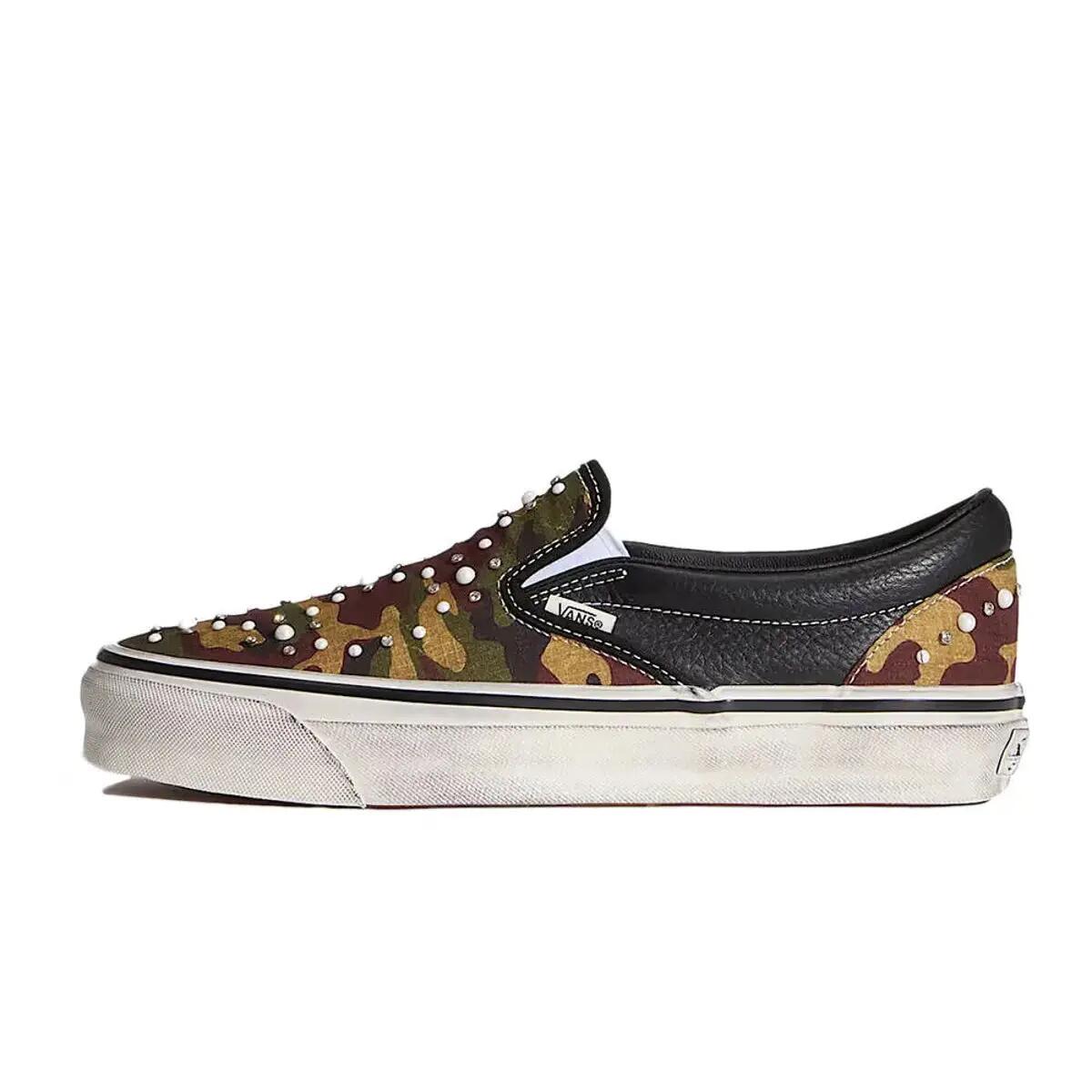 Vans LX Classic Slip-On 98 Pearlized Pack Camo Black 2/6