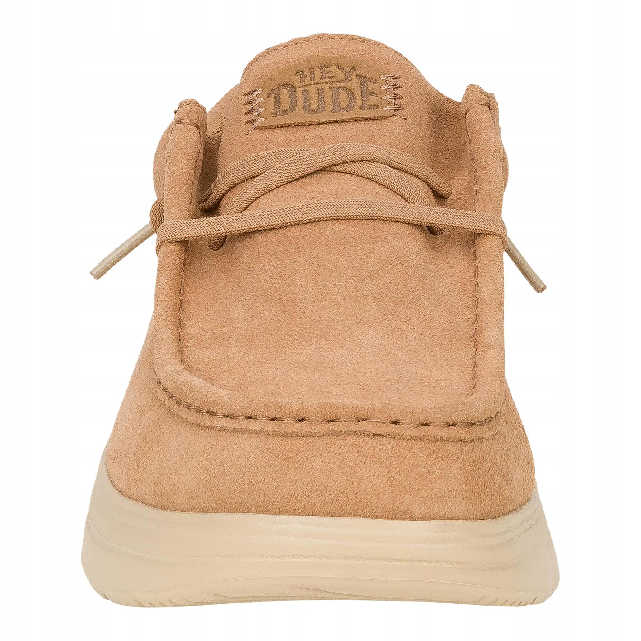 HeyDude Męskie Buty Mokasyny Wsuwane Zamszowe Wally X Sudee 46 6/6