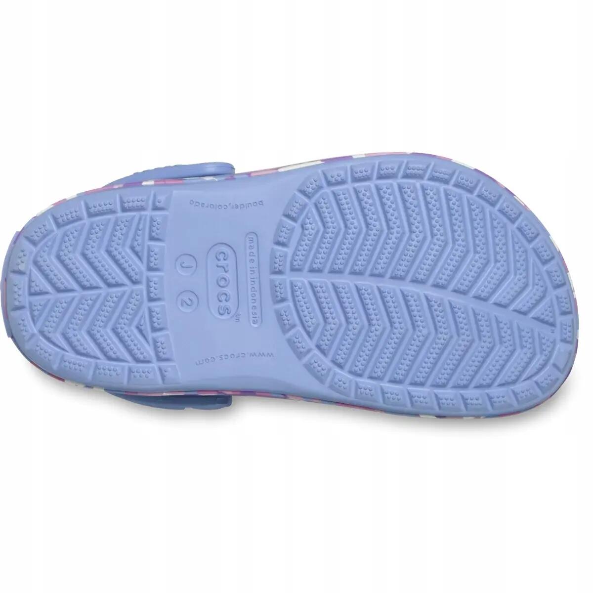 Klapki dziecięce Crocs Crockband Glow Confetti Band 4/12