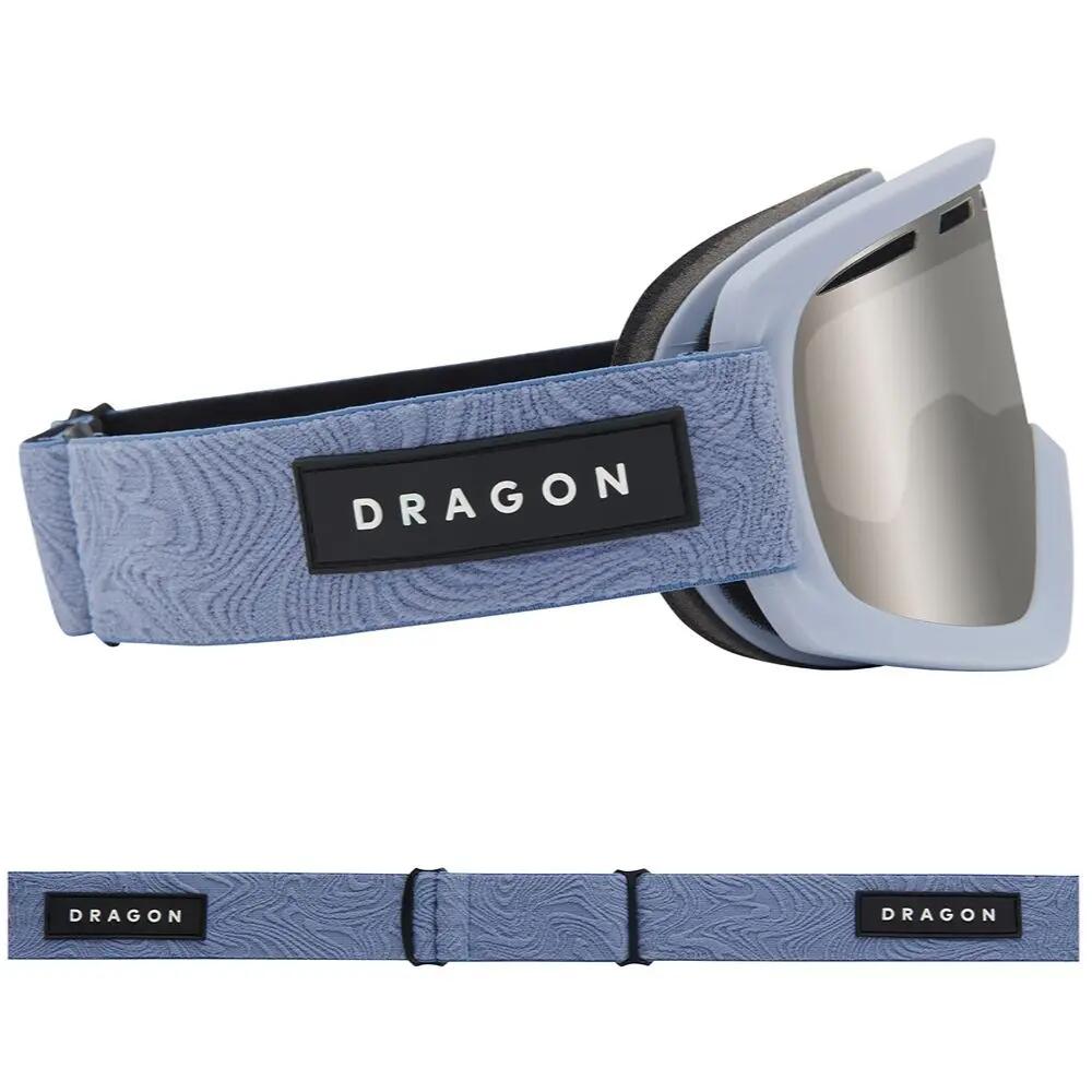 D1 OTG Lunettes De Ski Unisexes - Steel Blue/LL Silver Ionized & LL Clear 4/6