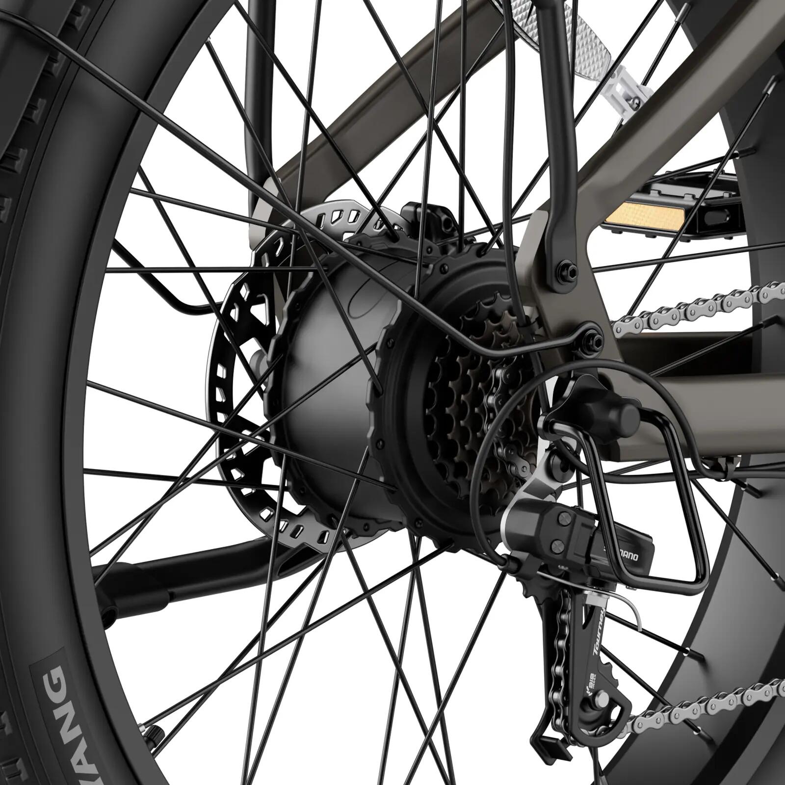 Bicicleta eléctrica para adultos Fafrees F26 ROVER, batería de 48V 20Ah 10/15