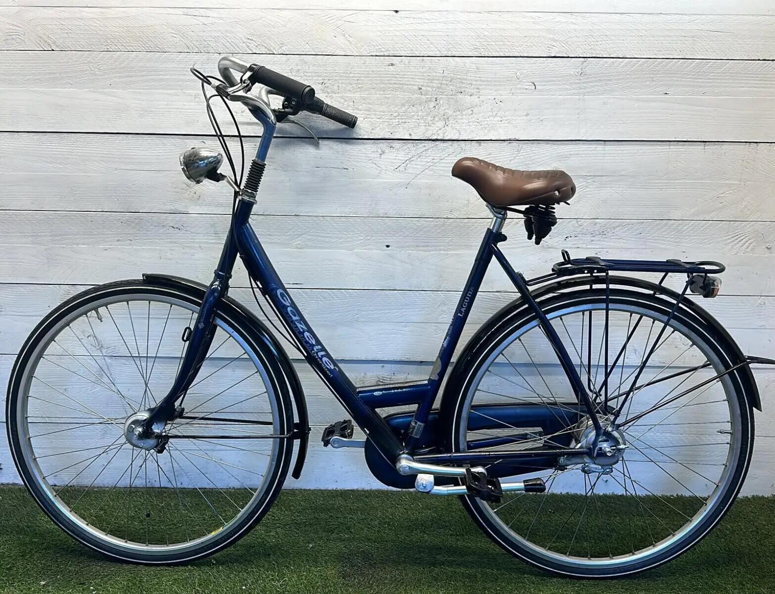 Gazelle stadsfiets bike, blauw 2/2