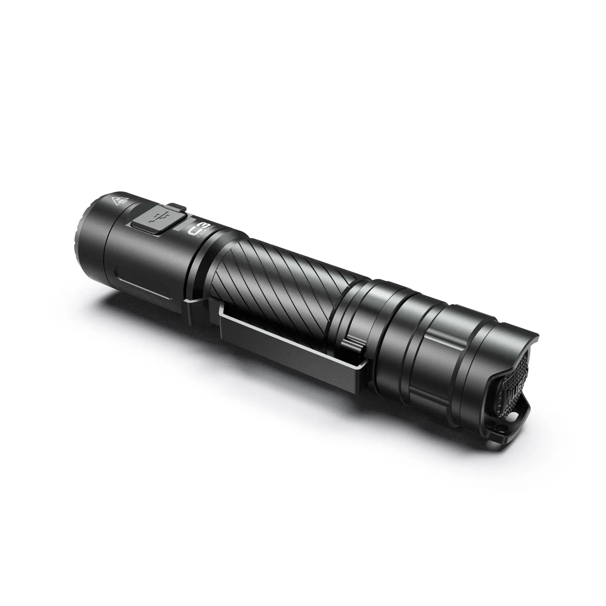WUBEN C3 LED-Taschenlampe 1200 Lumen, 179 m, IP68 3/14