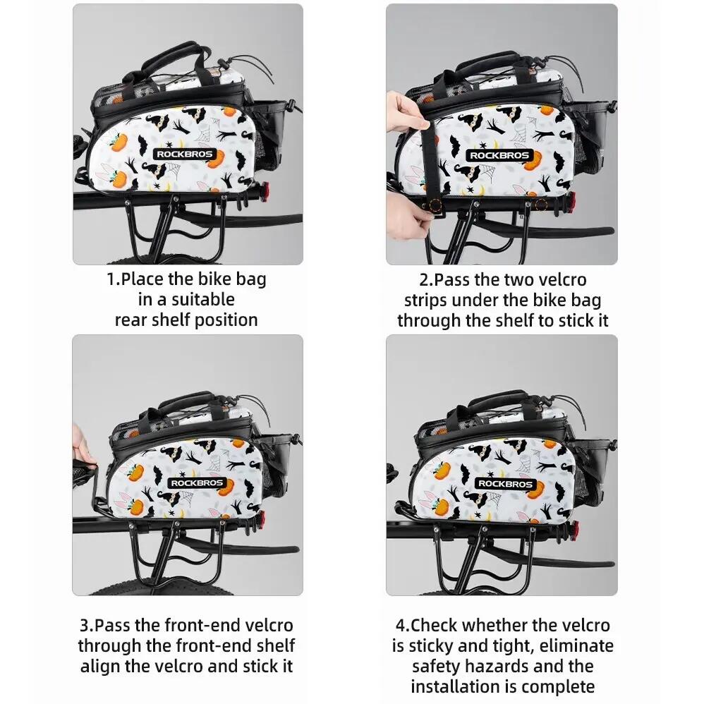 Sacoche de selle extensible 17-35L en coque rigide EVA 8/9