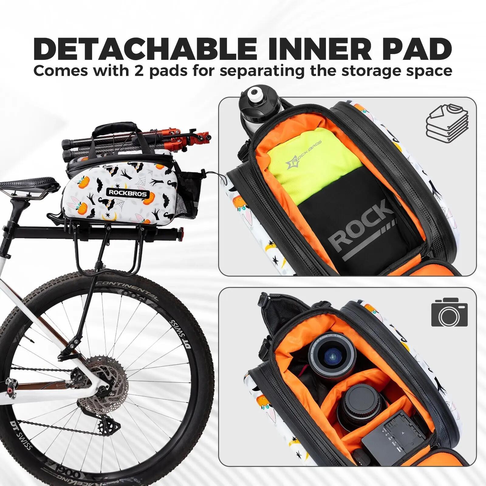 Sacoche de selle extensible 17-35L en coque rigide EVA 4/9