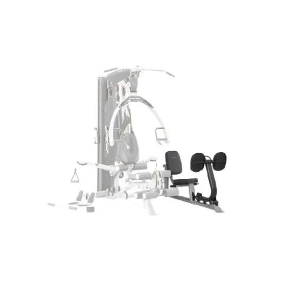 Presse à cuisses - Musculation - Bodycraft Elite - Robuste - Gris argenté