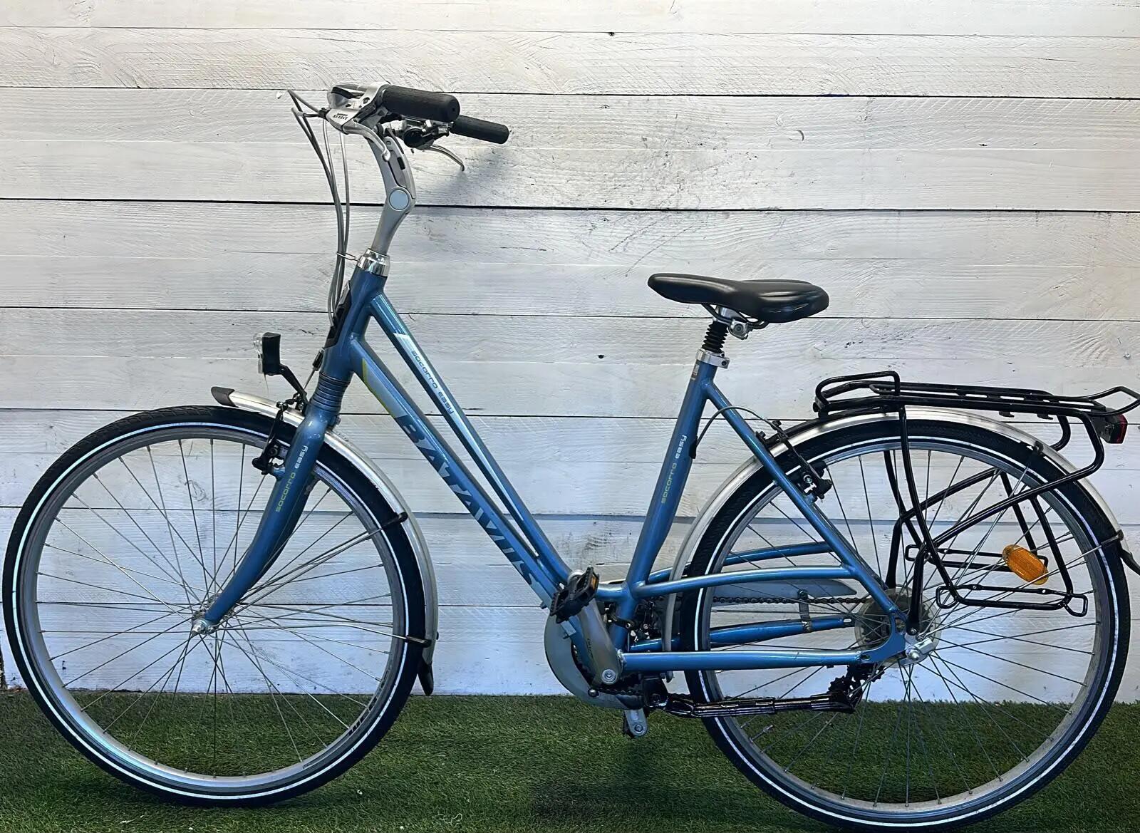 Second Life - Gereviseerd Batavus stadsfiets bike, blauw 2/2