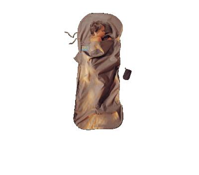 Kidsack travelsheet lakenzakken khaki