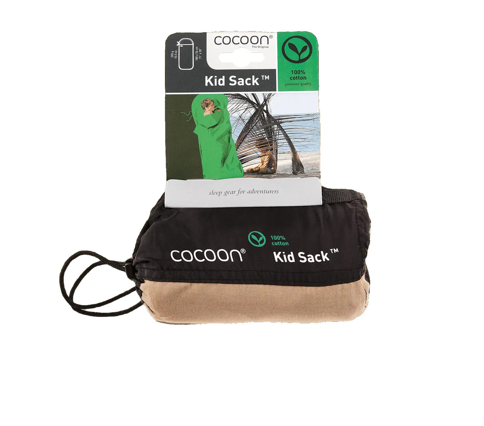 Kidsack Travelsheet Lakenzakken Khaki 2/2