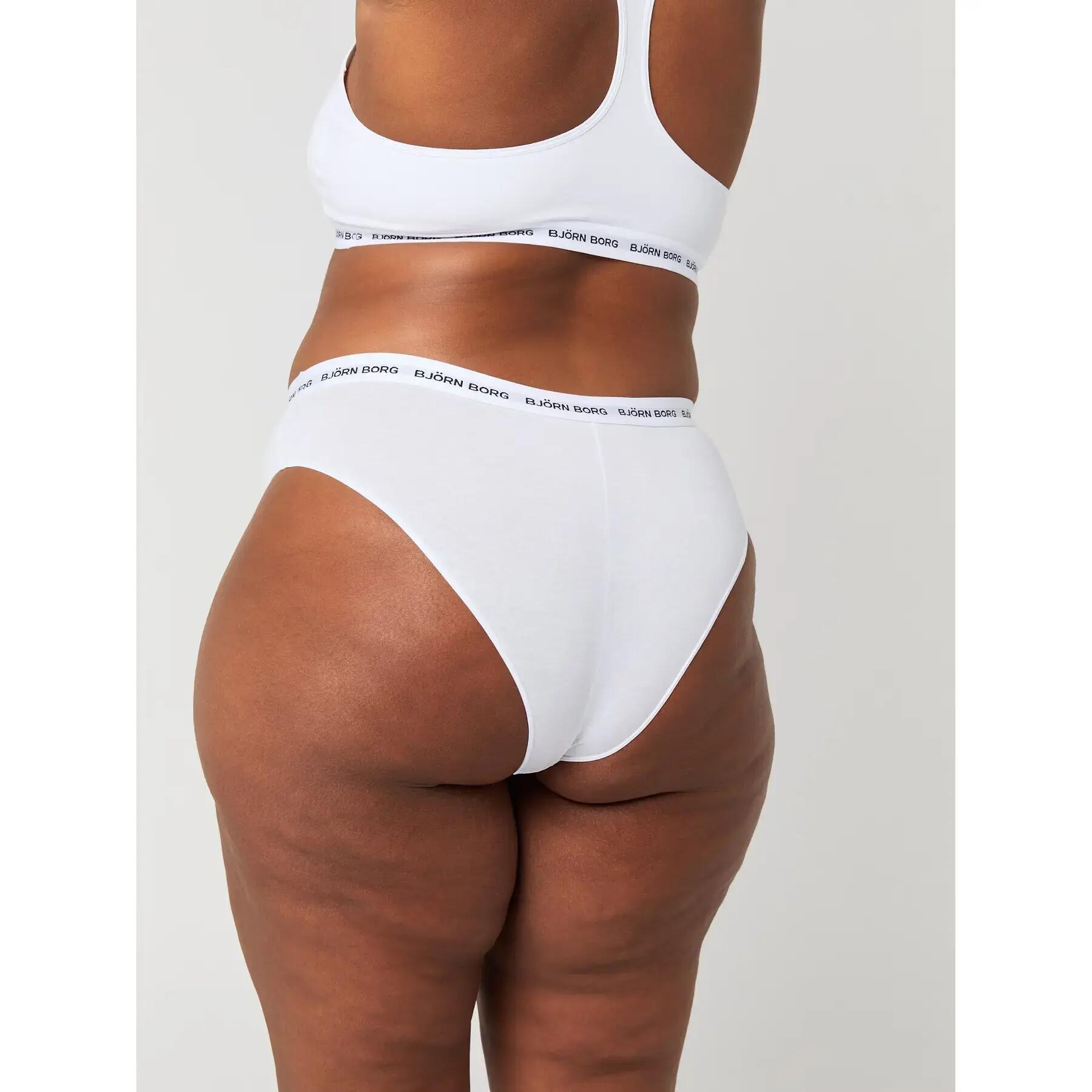 bjorn_borg LOGO HIGHWAIST BRIEF 3p – MULTIPACK 2 3/3