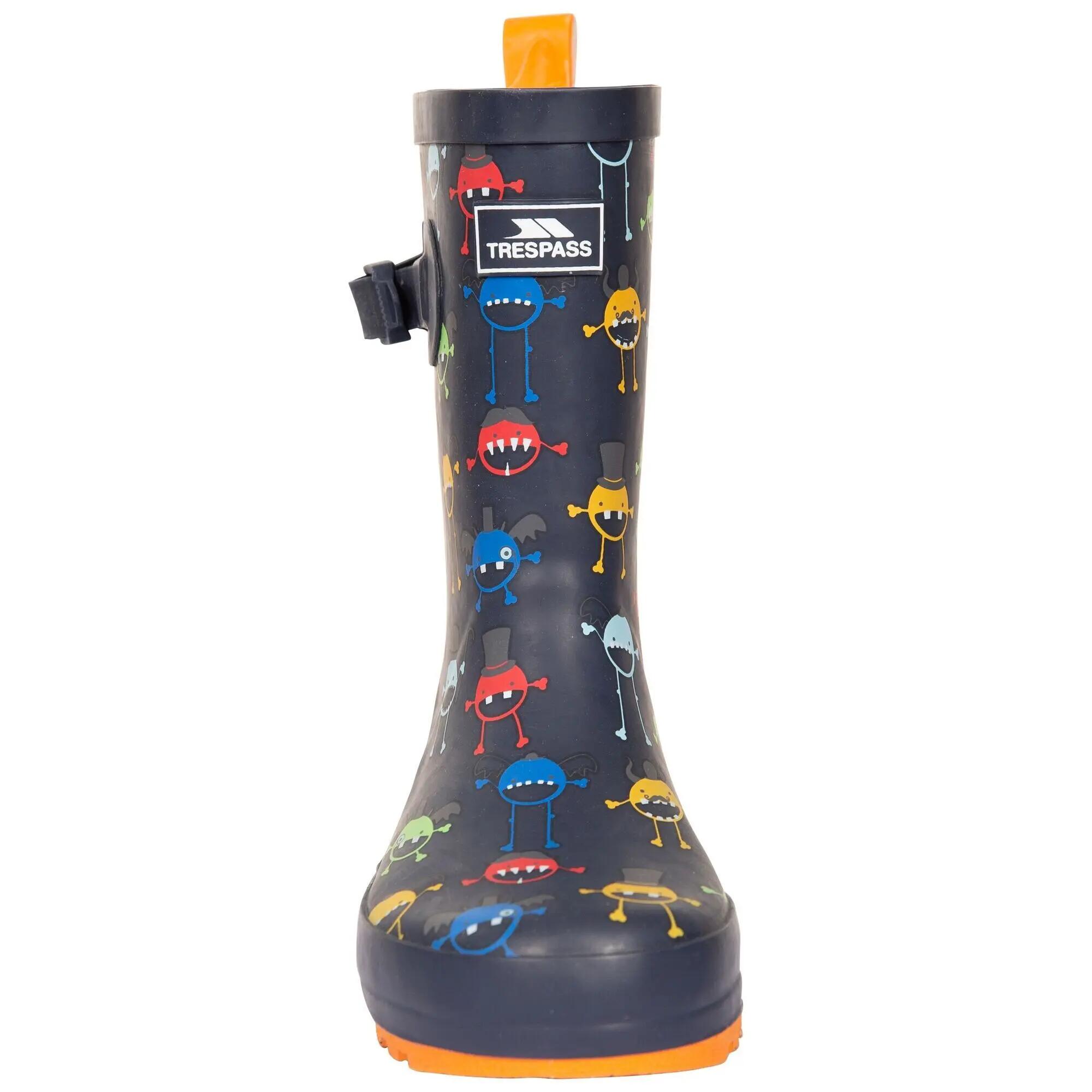 Childrens/Kids Puddle Monster Wellington Boots (Multicoloured) 7/7