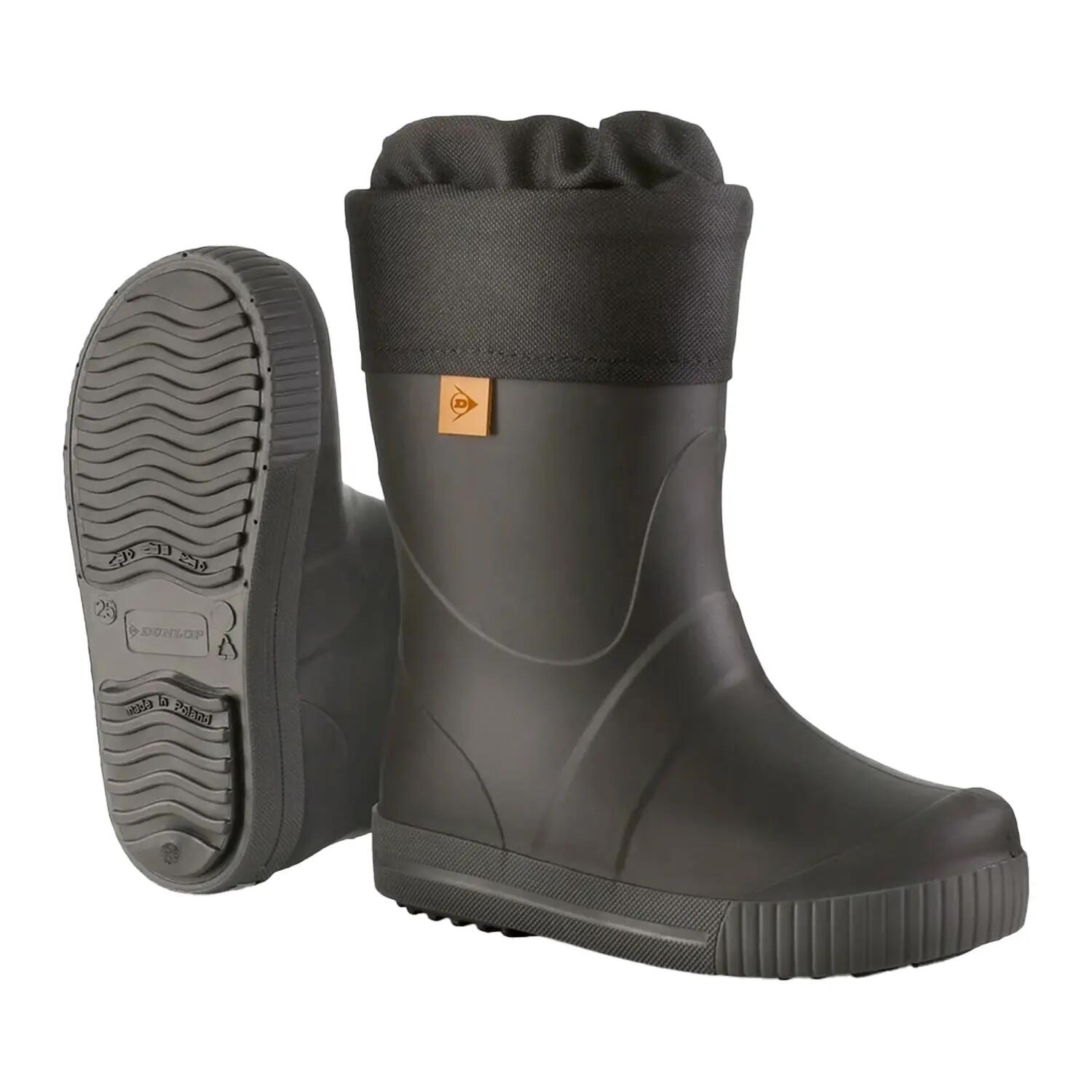 "Puddle Jumper" Logo Gummistiefel für Kinder Schwarz 7/7