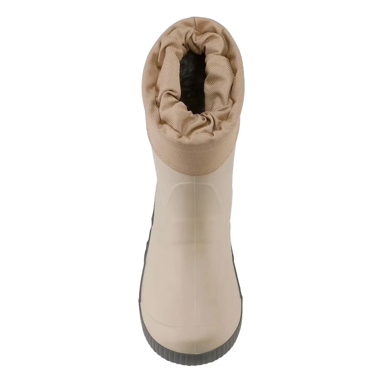 Stivali Di Gomma LogoBambini Dunlop Puddle Jumper Beige 3/7