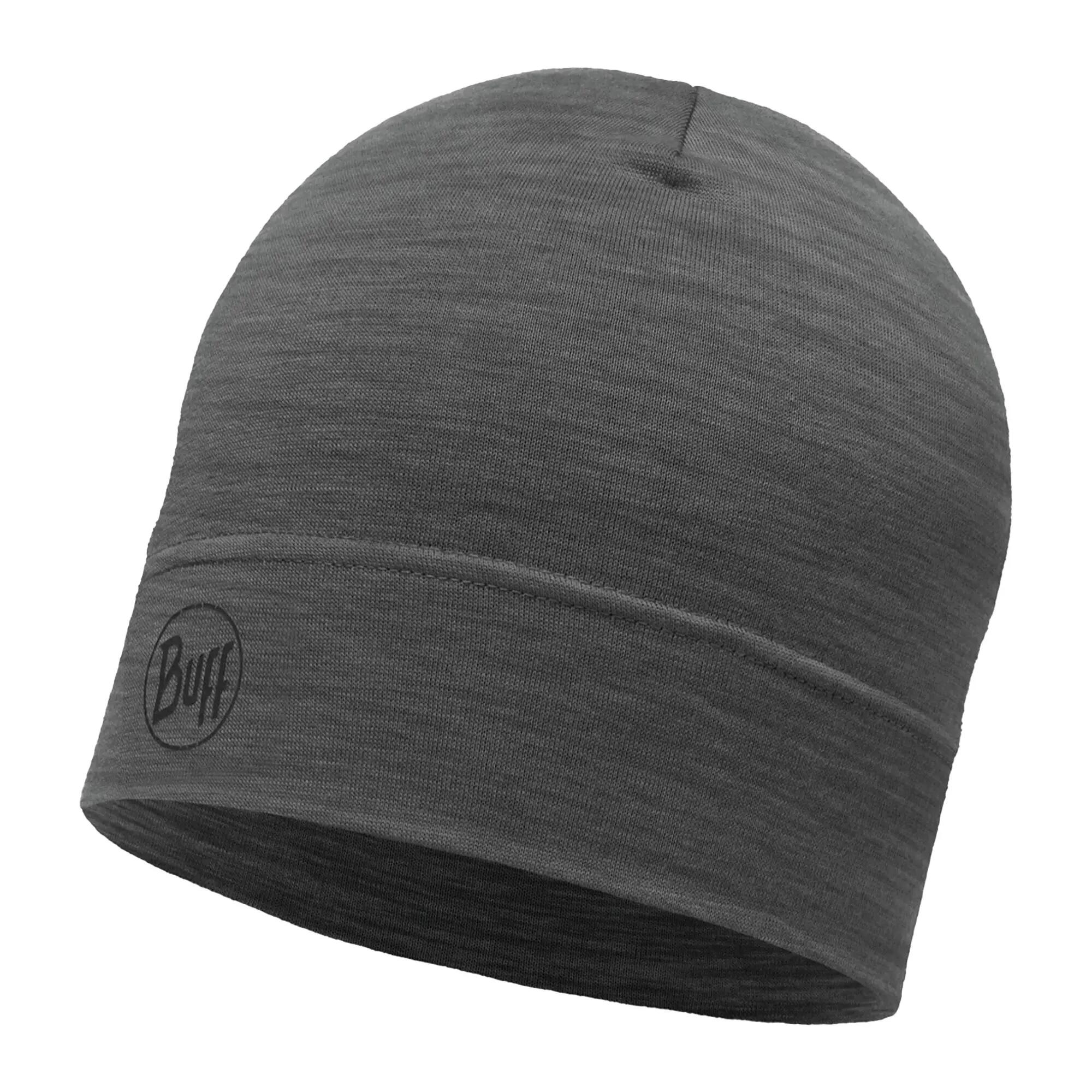 Bonnet Merino Lightweight Unisex Buff Gris TAILLE UNIQUE 4/7