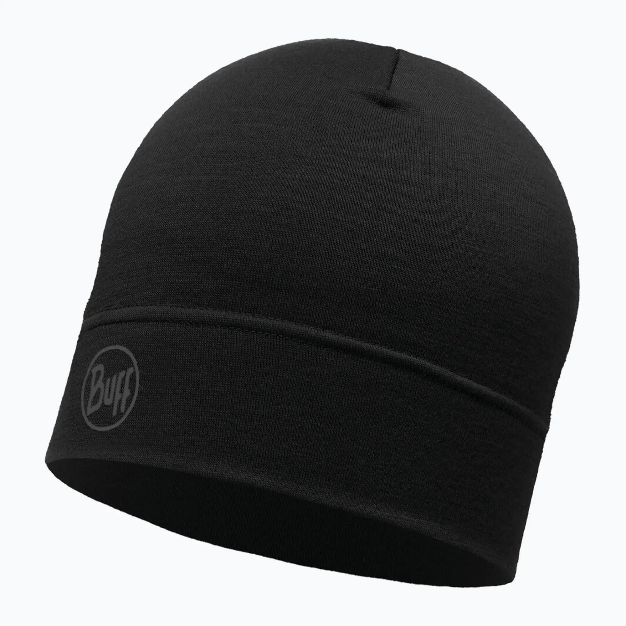 Buff Merino Lightweight Beanie Zwart 4/7