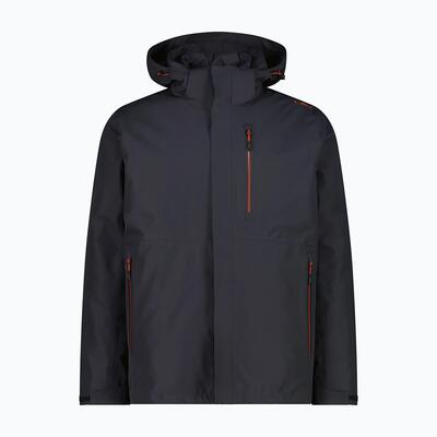 Gevoerde herenjas cmp 36z2257d zip hood detachable inn