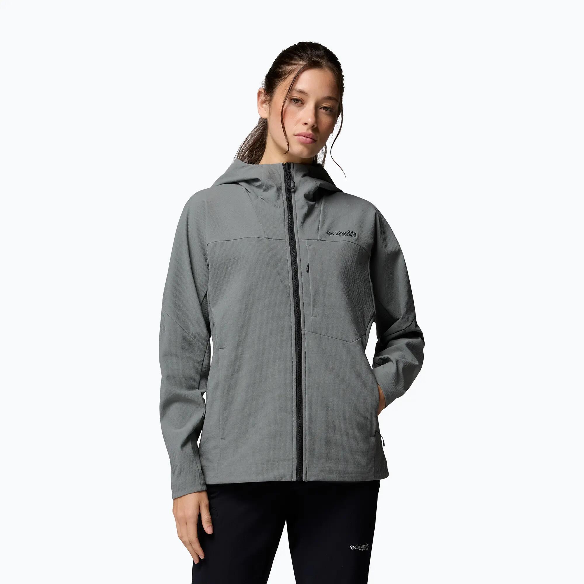 Jachetă softshell de damă Columbia Tennen Mountain Hooded Softshell