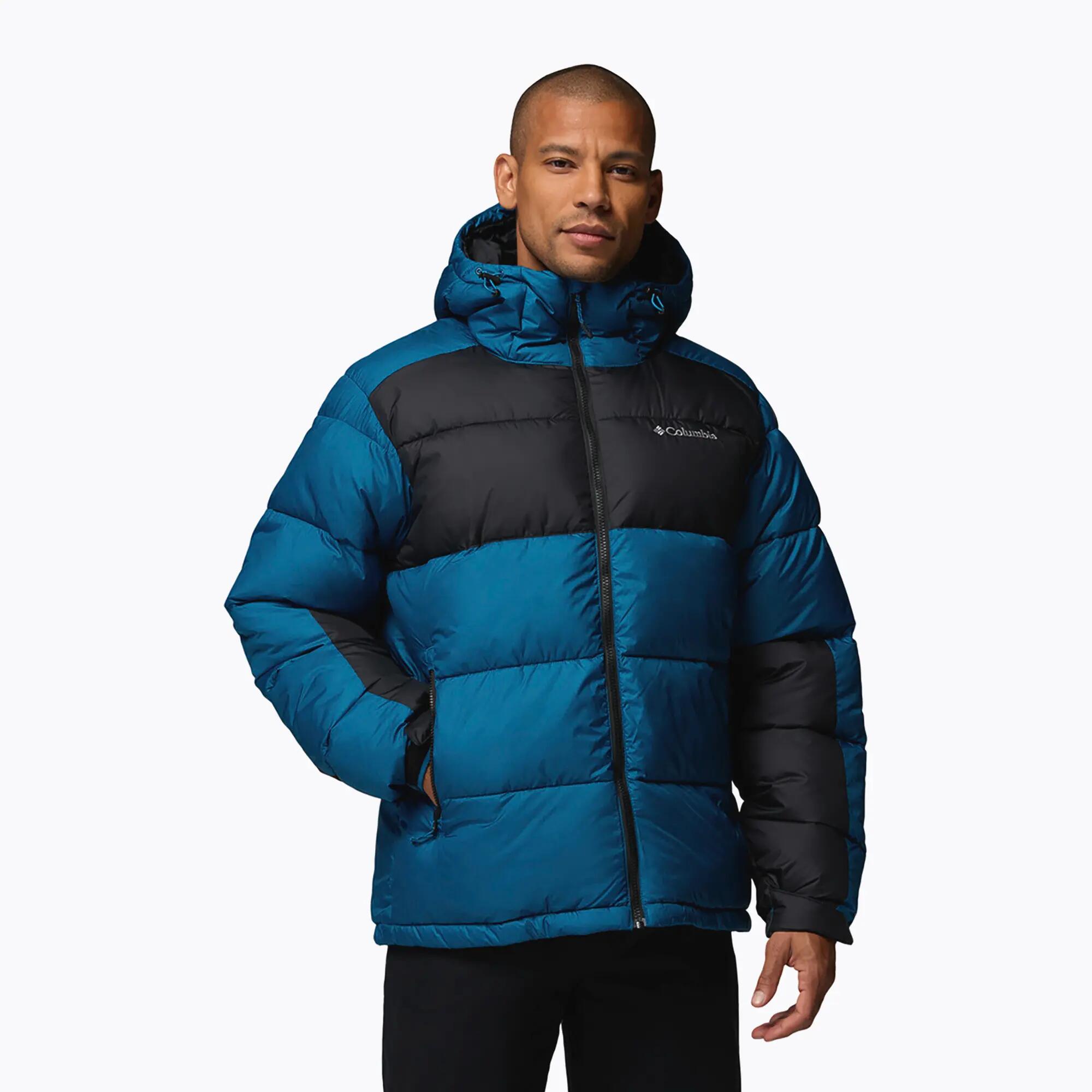 Jachetă bărbătească izolată Columbia Pike Lake II Hooded