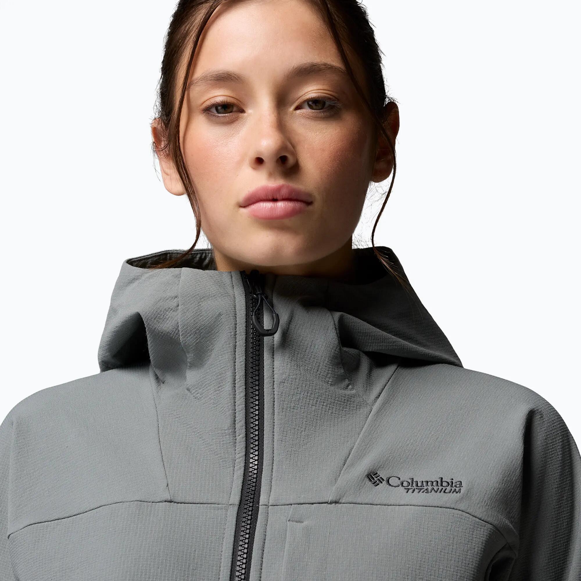 Casaco softshell feminino Columbia Tennen Mountain Hooded Softshell 6/7