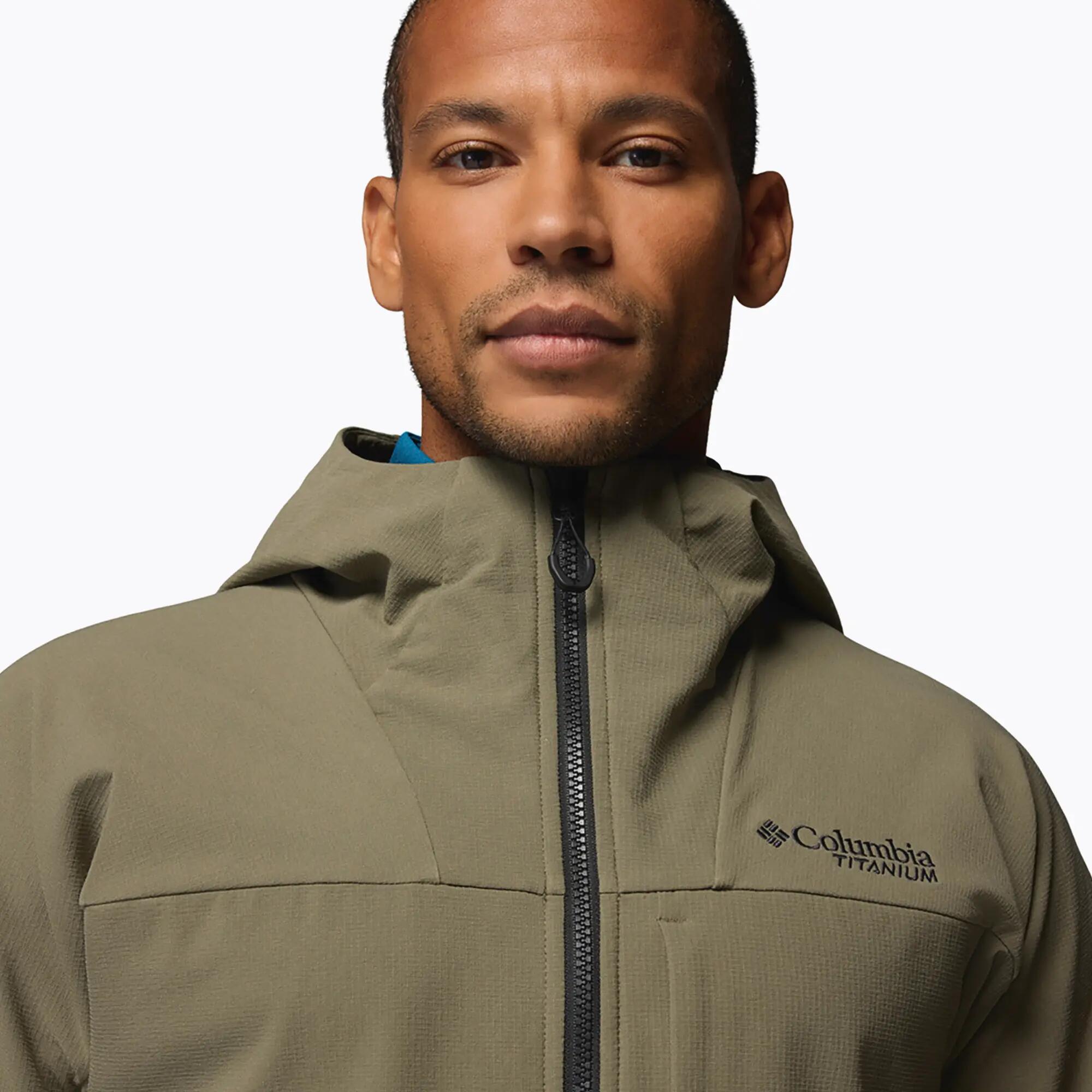 Casaco softshell masculino Columbia Tennen Mountain Hooded Softshell 6/7