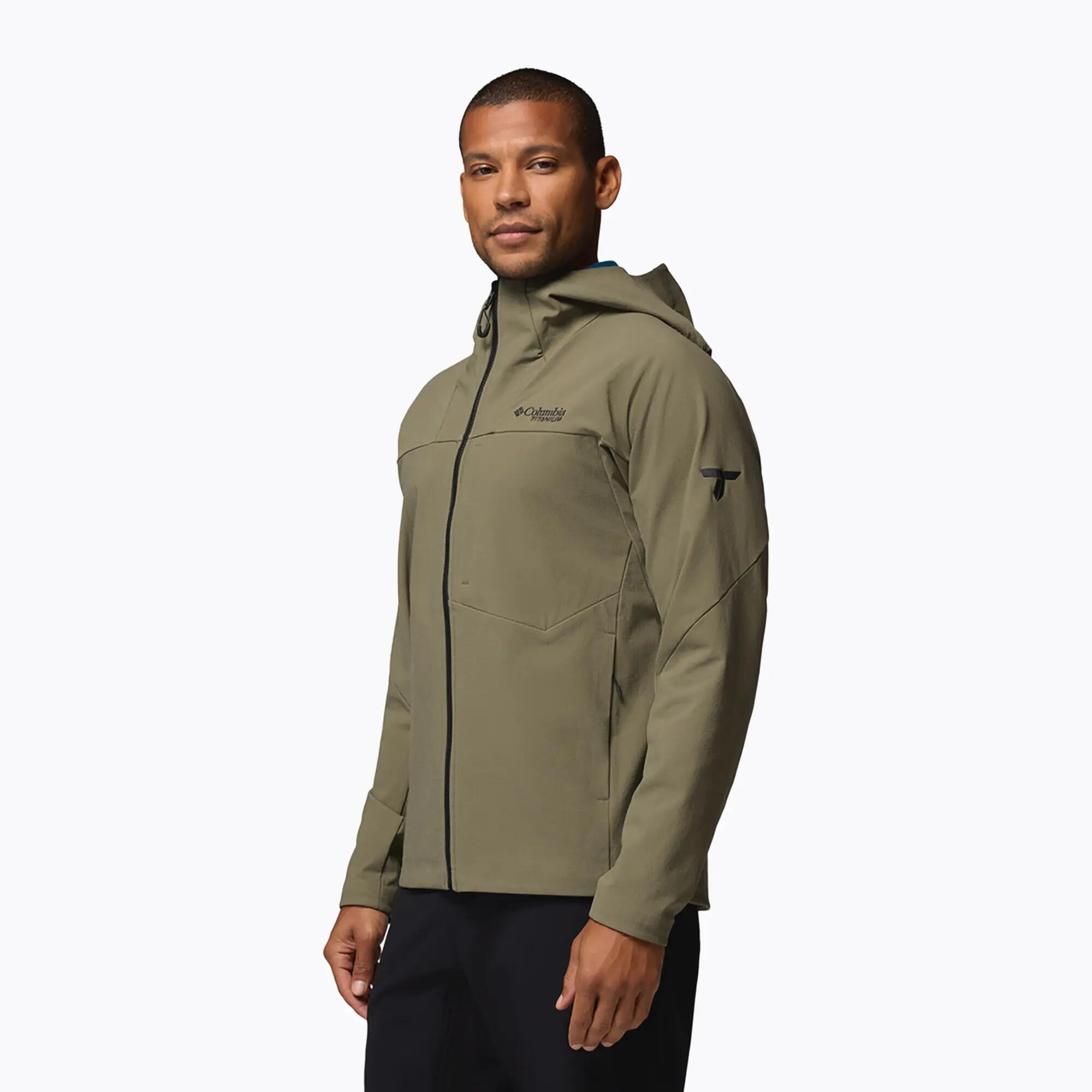 Casaco softshell masculino Columbia Tennen Mountain Hooded Softshell 5/7