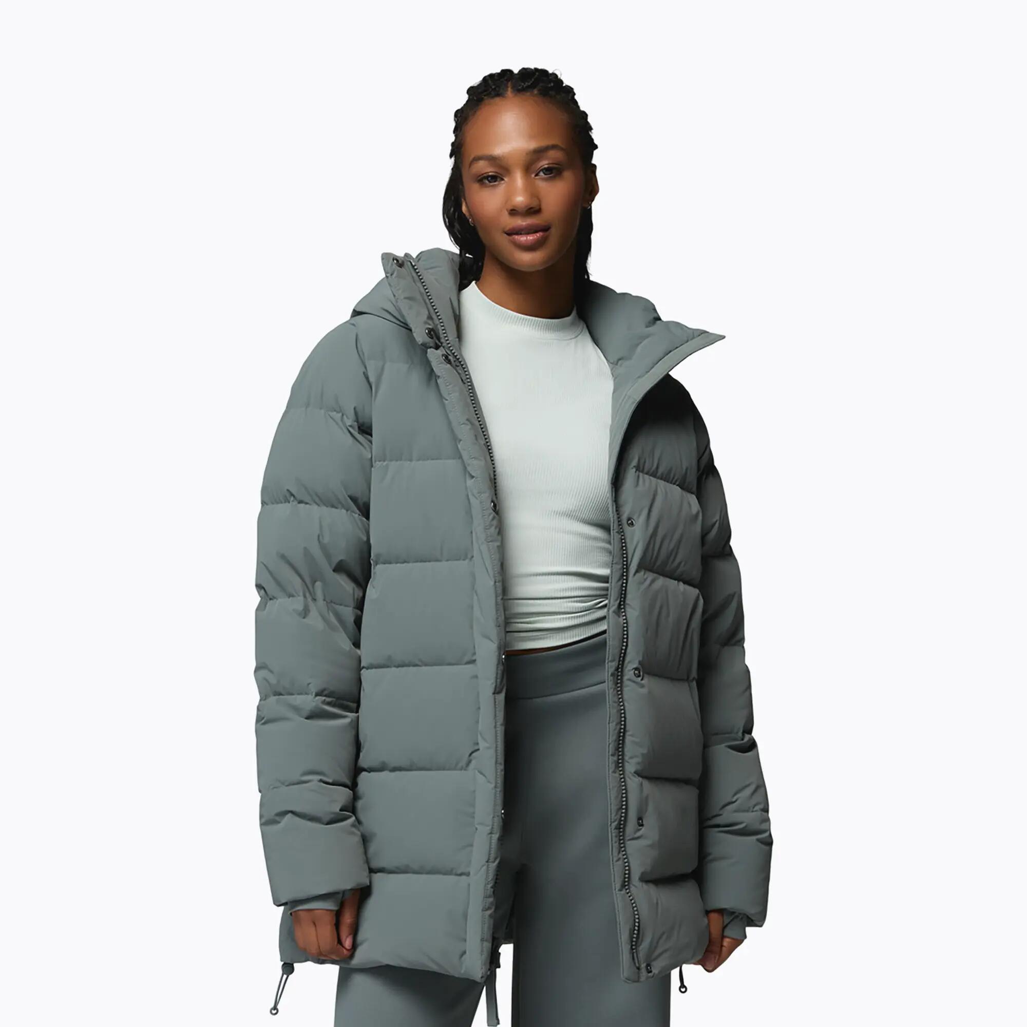 Casaco acolchoado feminino Columbia Amaze Puff Mid Hooded 5/7