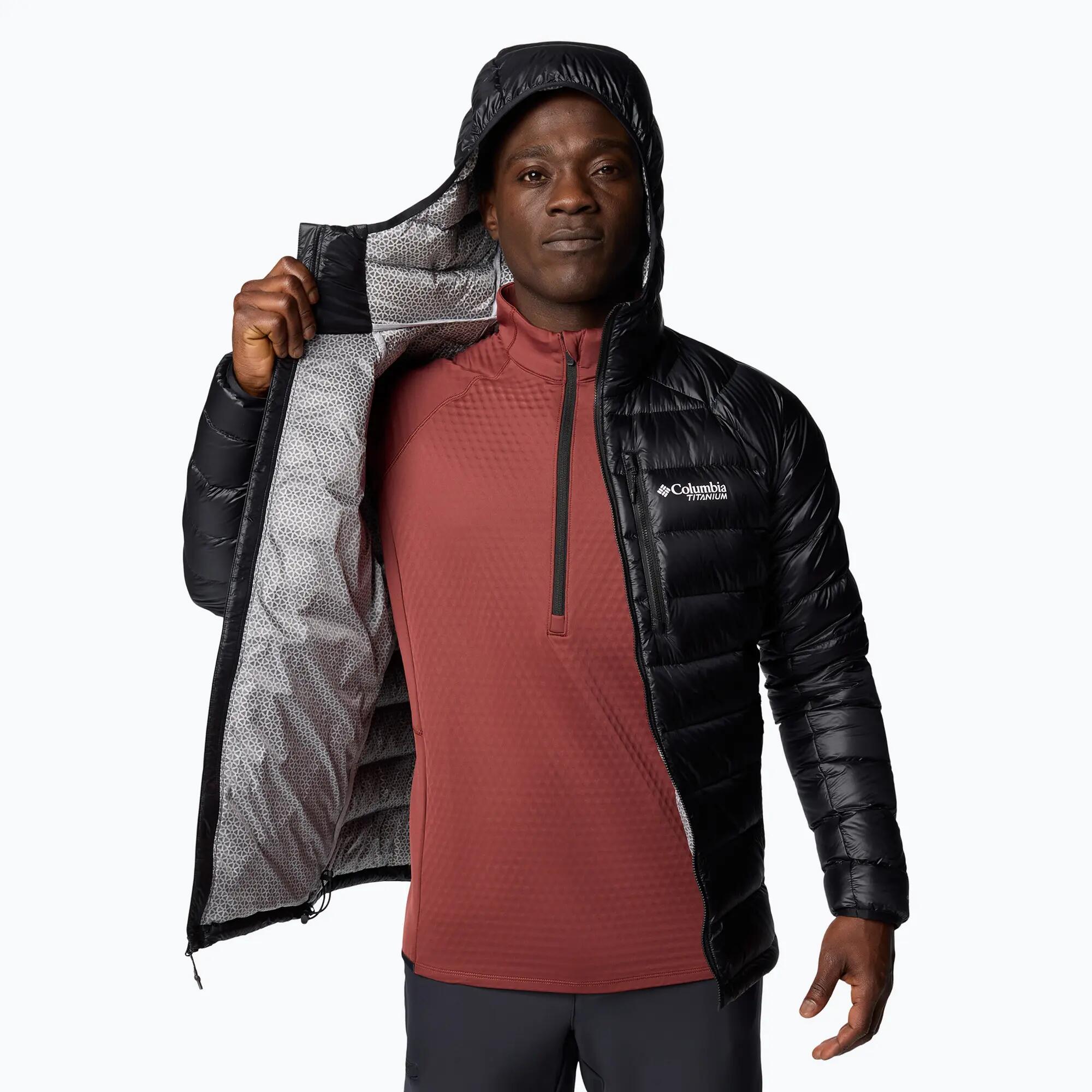 Kurtka puchowa męska Columbia Arctic Crest Down Hooded Jacket 6/7