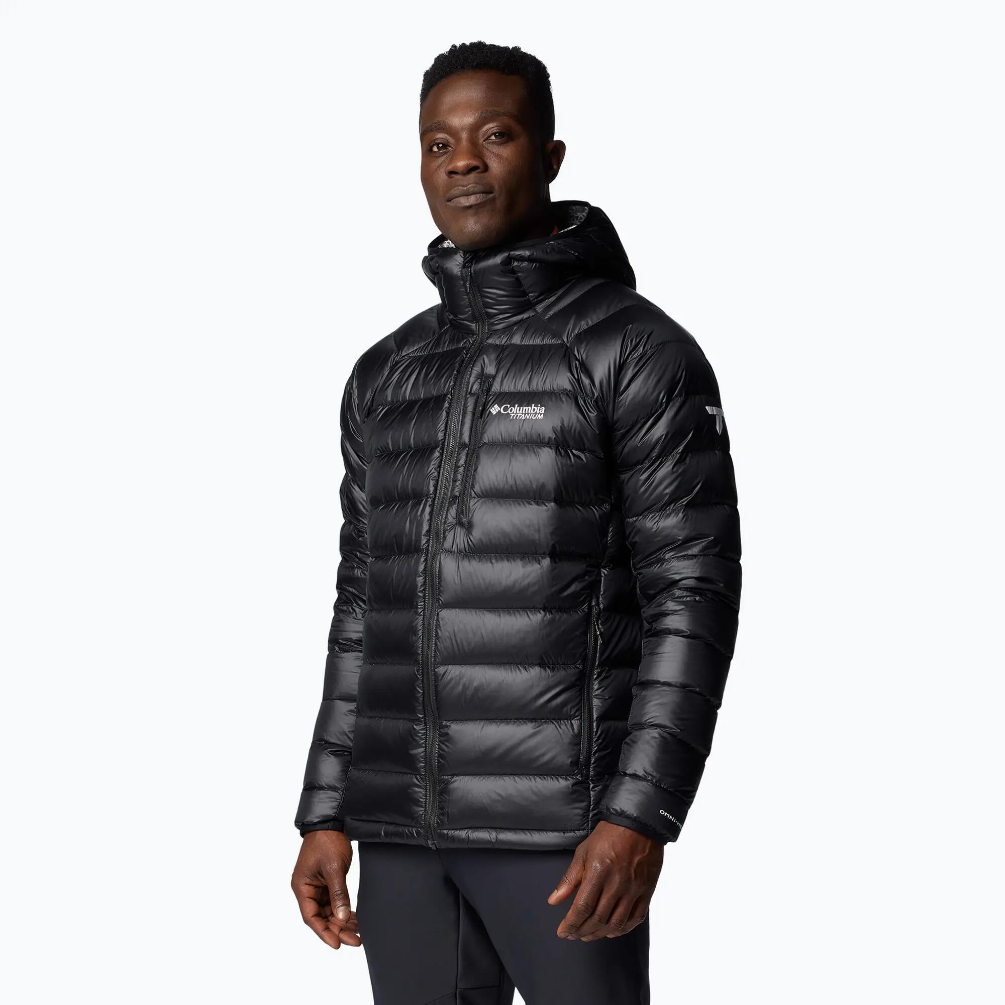 Kurtka puchowa męska Columbia Arctic Crest Down Hooded Jacket 4/7