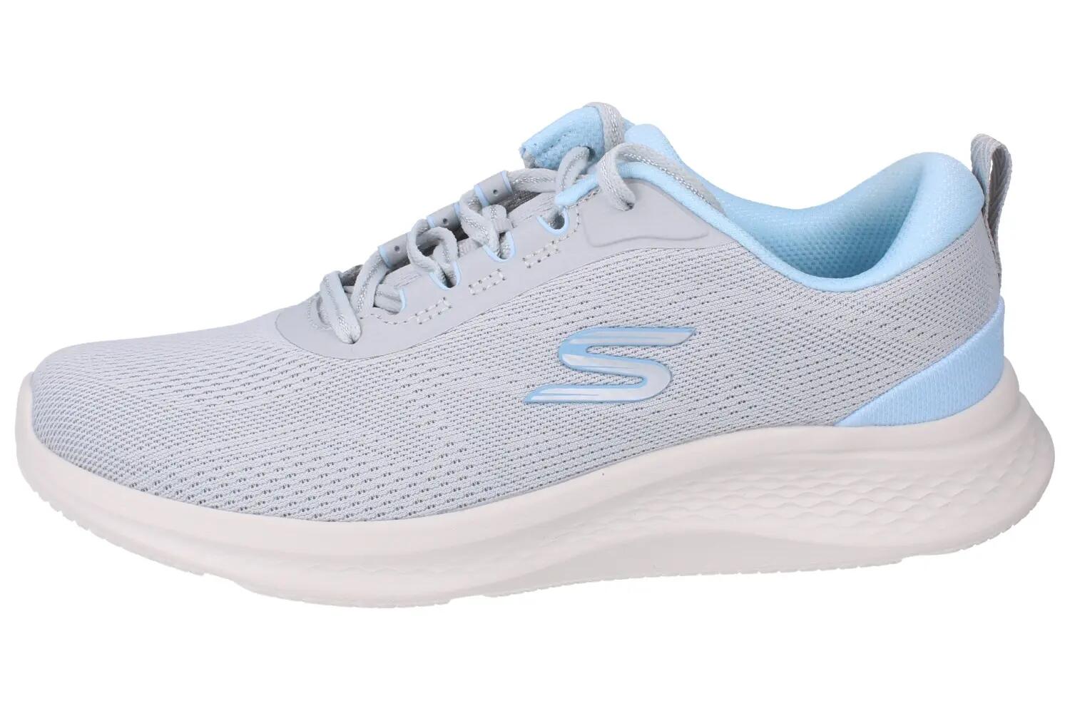 Scarpe da ginnastica da donna Skechers grigie. 6/6