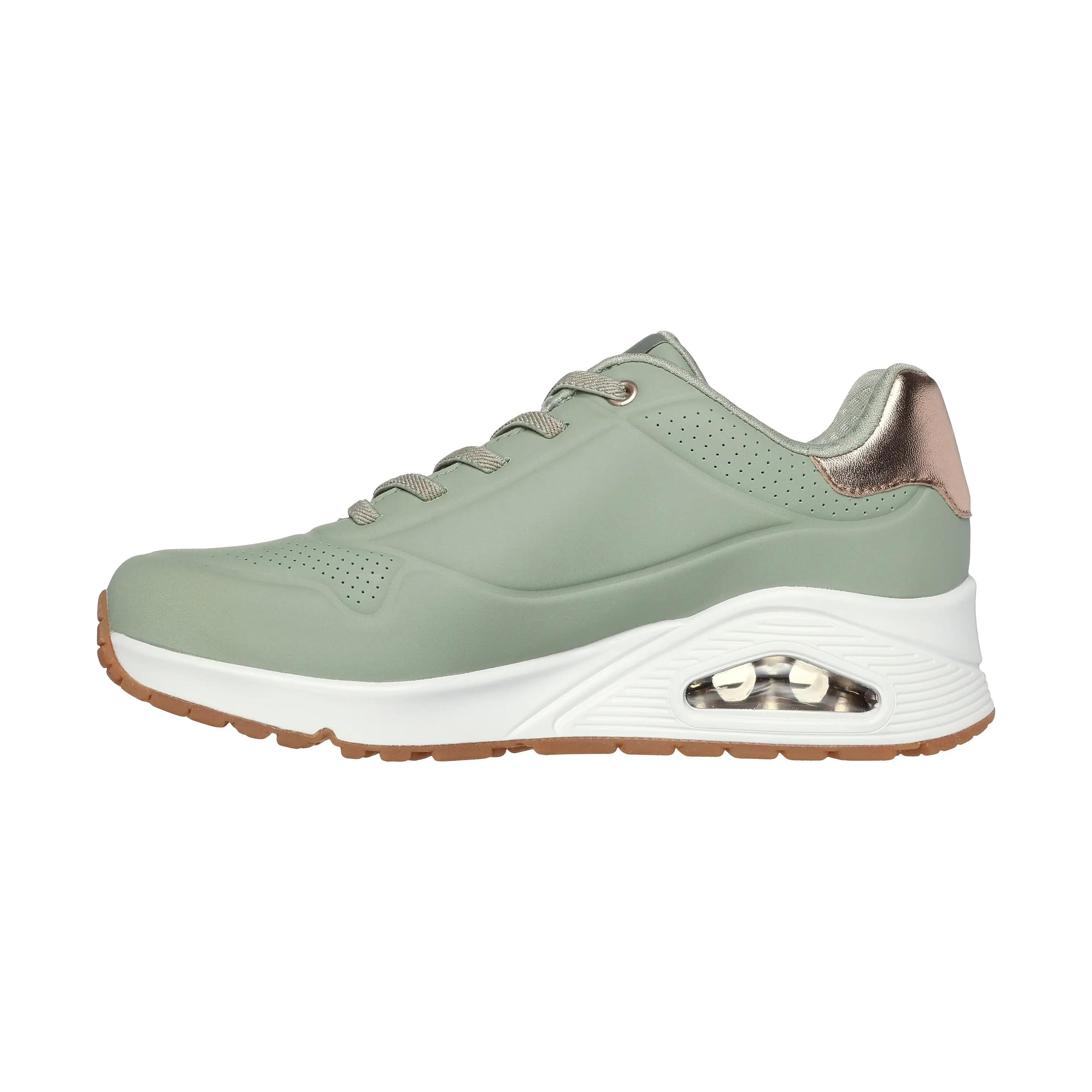Basket Basse à Lacets Skechers Uno Shimmer Away - Femme 1/5