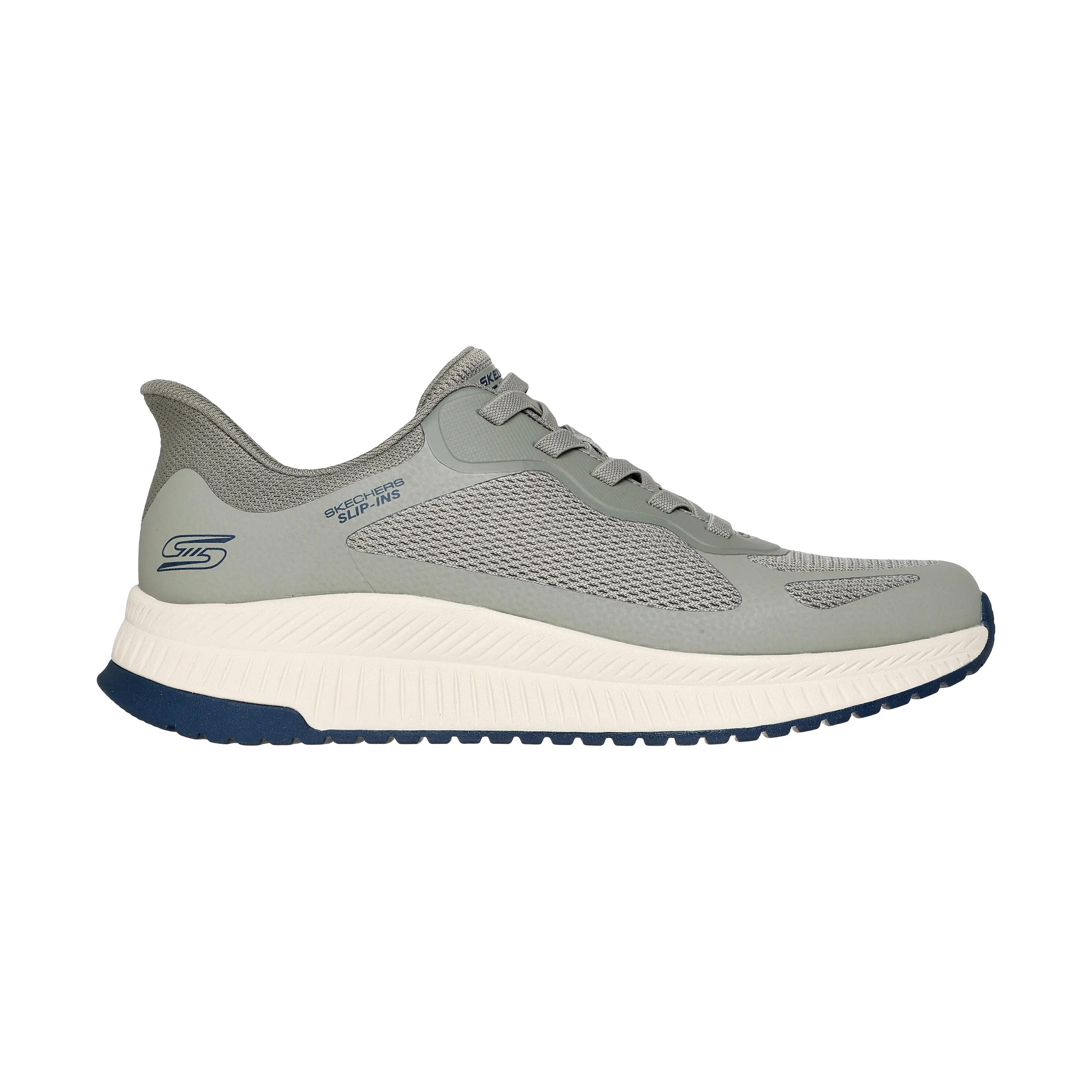 Zapatillas Skechers Hombre BOBS Squad 4 Verde 2/7