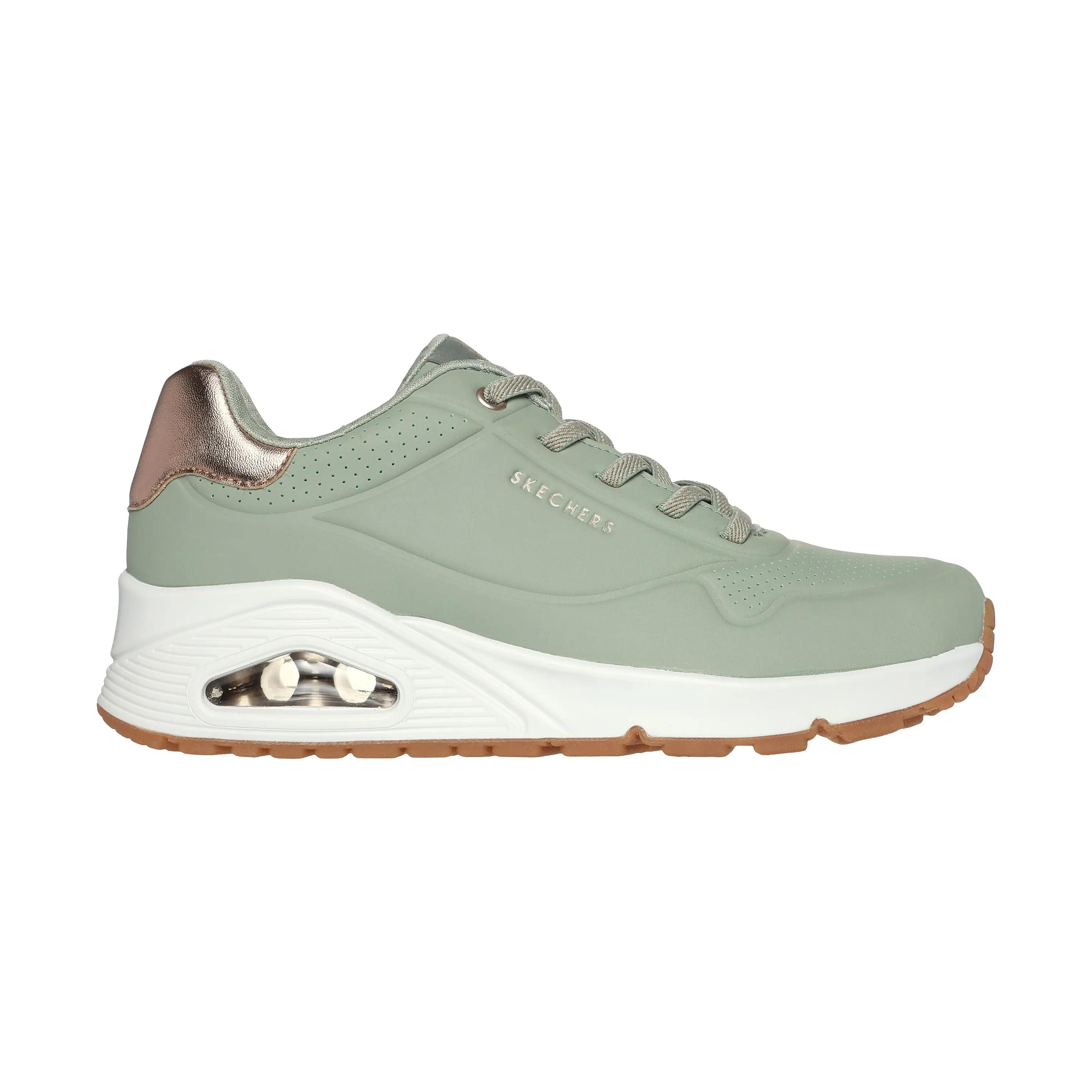 Basket Basse à Lacets Skechers Uno Shimmer Away - Femme 2/5