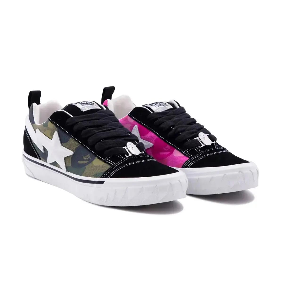 Vans Knu Skool Bape Camo Green 5/6