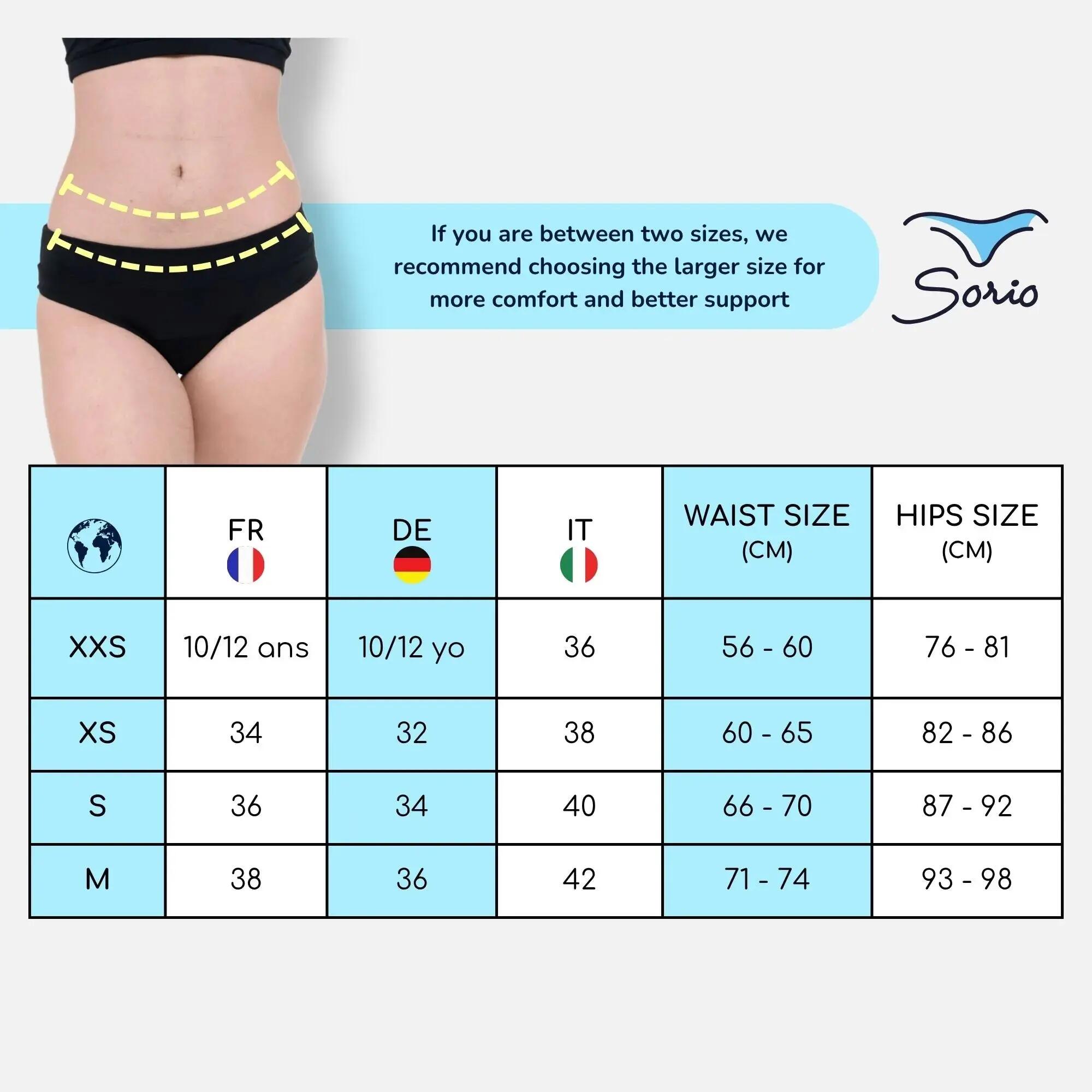 Menstruatie Bikini Broekje | Tieners | Gemiddelde Flow | ROSA 6/7