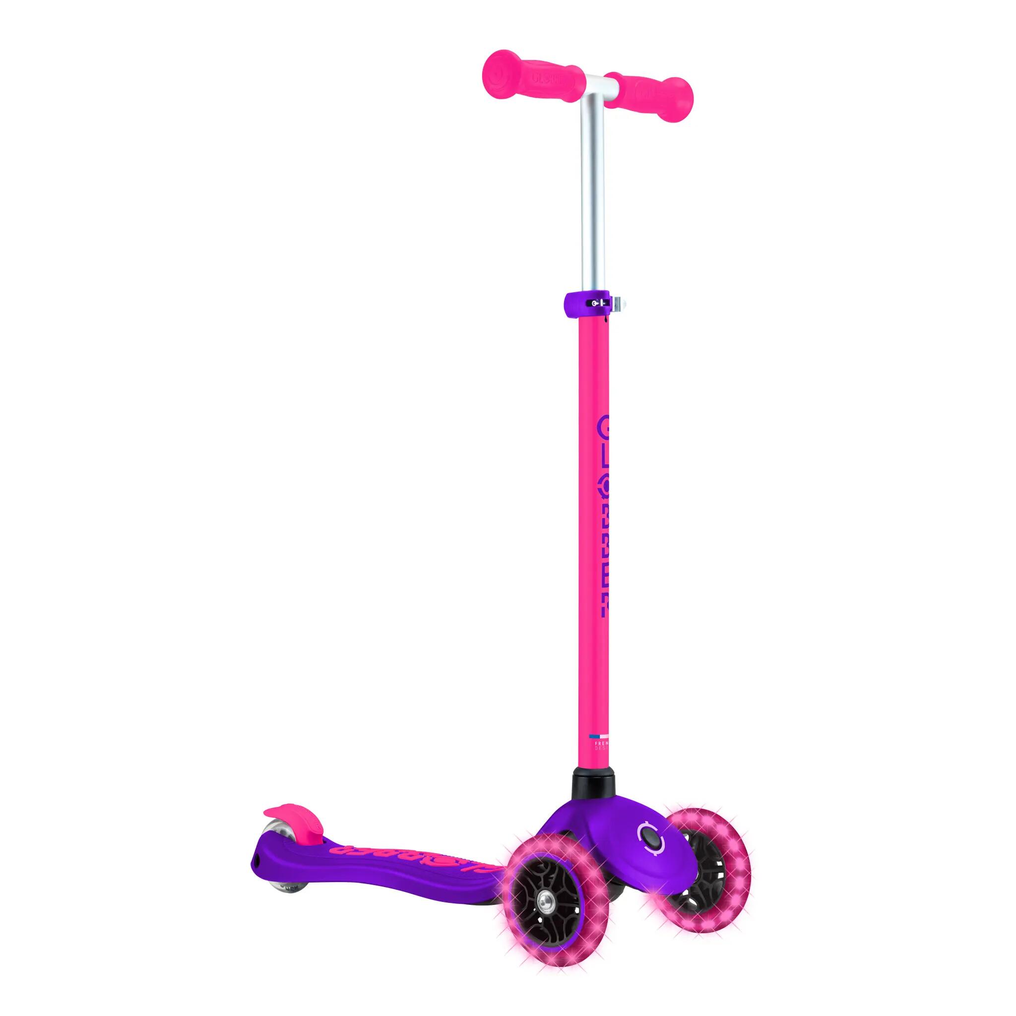 Globber Primo Plus Neon Pink 6/13