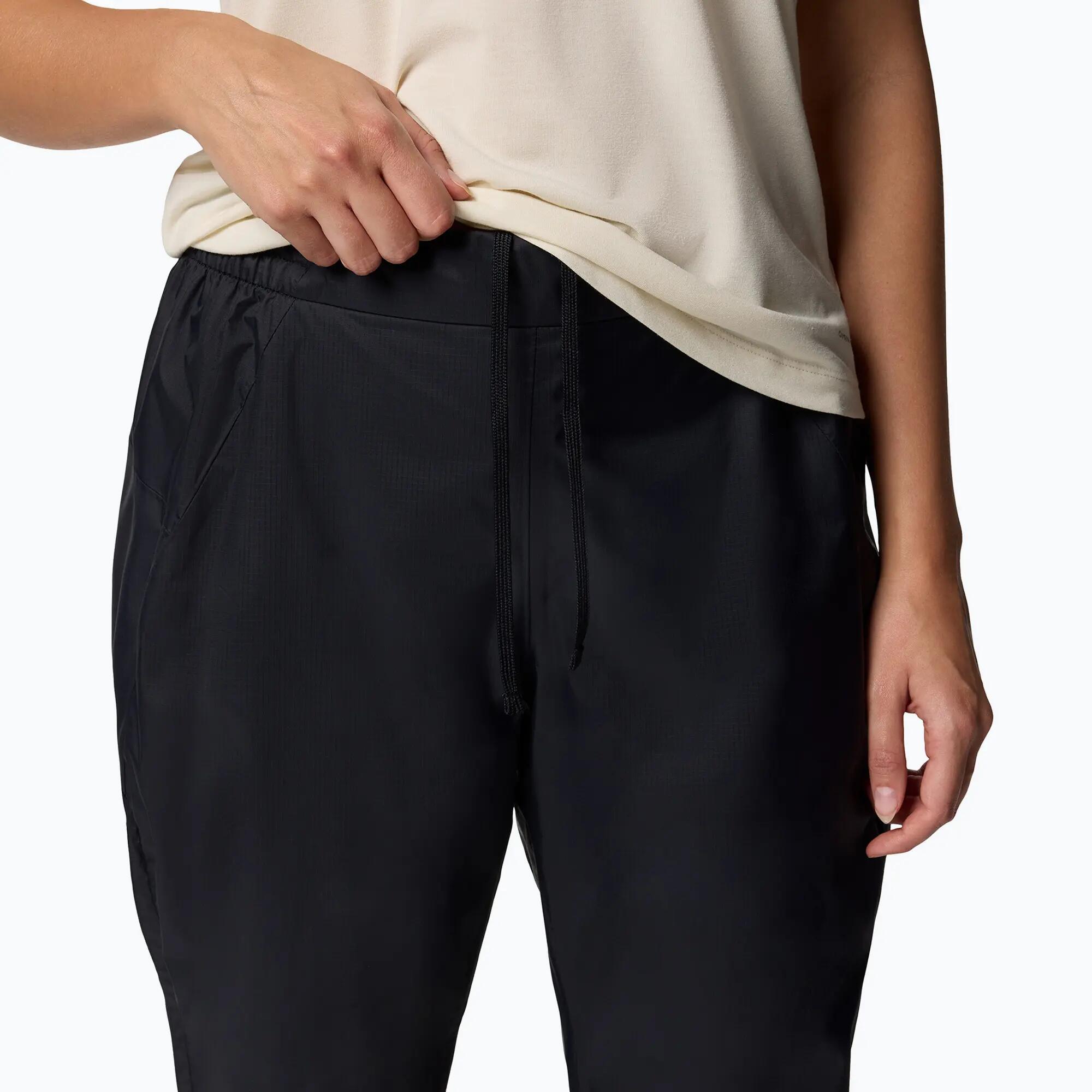 Pantalón impermeable Columbia Pouring Adventure III Mujer Negro 5/7