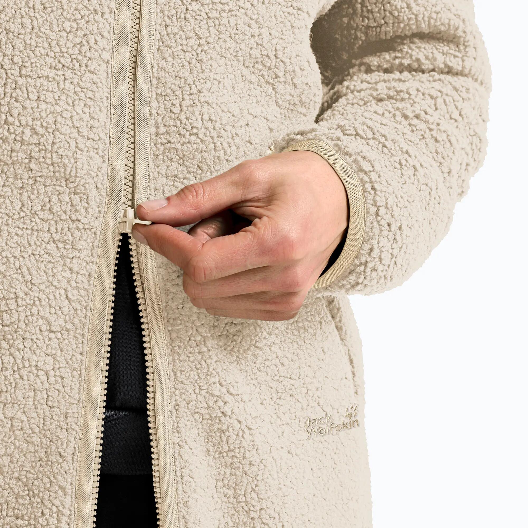 Chaqueta polar para mujer Jack Wolfskin High Curl Coat 5/9