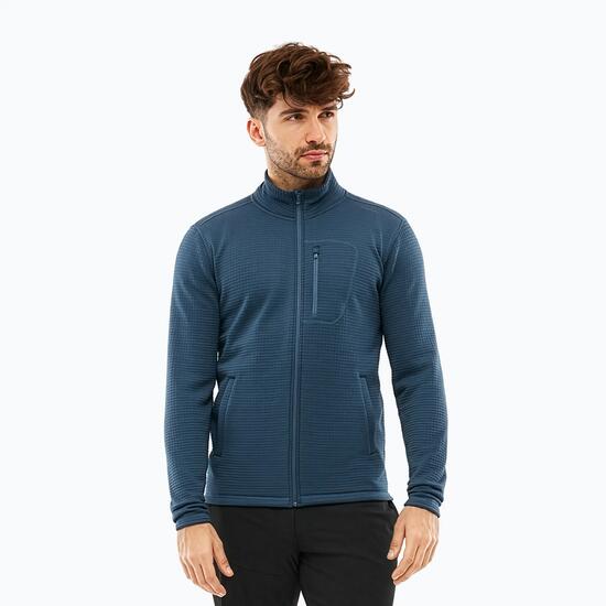 Veste Polaire de Randonnée Viking "Admont Full Zip Man" M Bleu