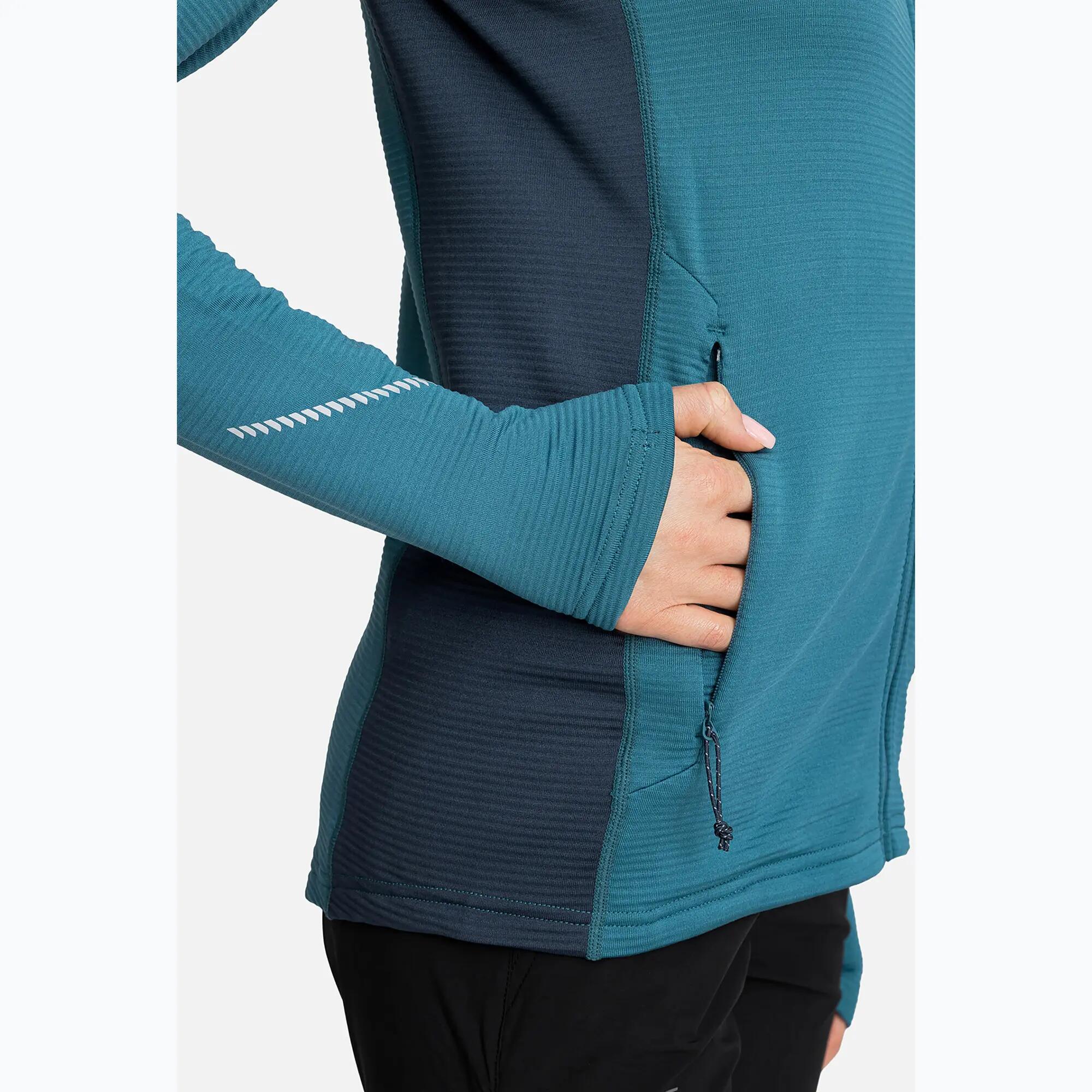 Bluza damska VIKING Birger Lady rozpinana z kapturem niebiesko granatowa 7/7