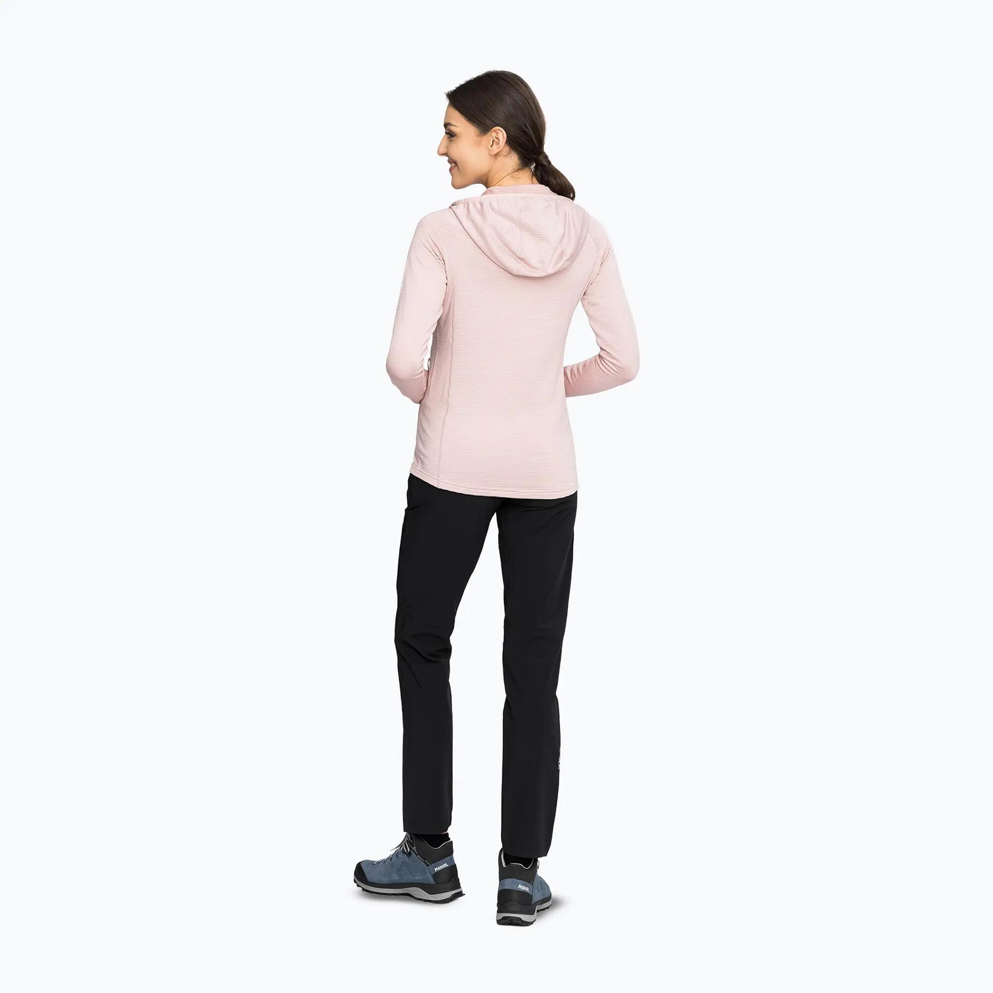 Bluza damska VIKING Birger Lady rozpinana z kapturem różowa 3/7