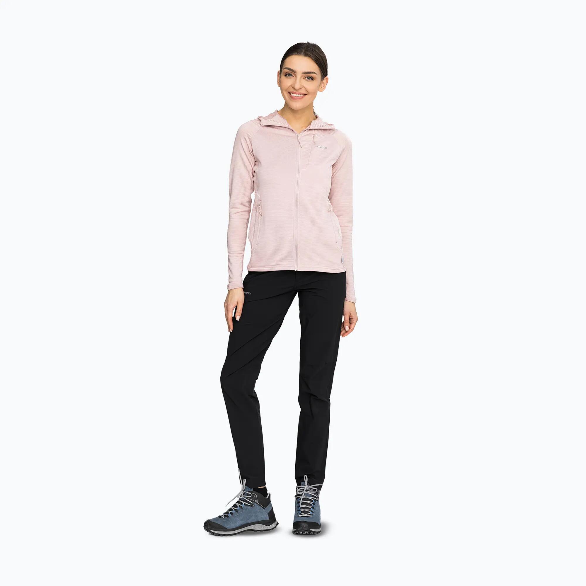 Bluza damska VIKING Birger Lady rozpinana z kapturem różowa 2/7