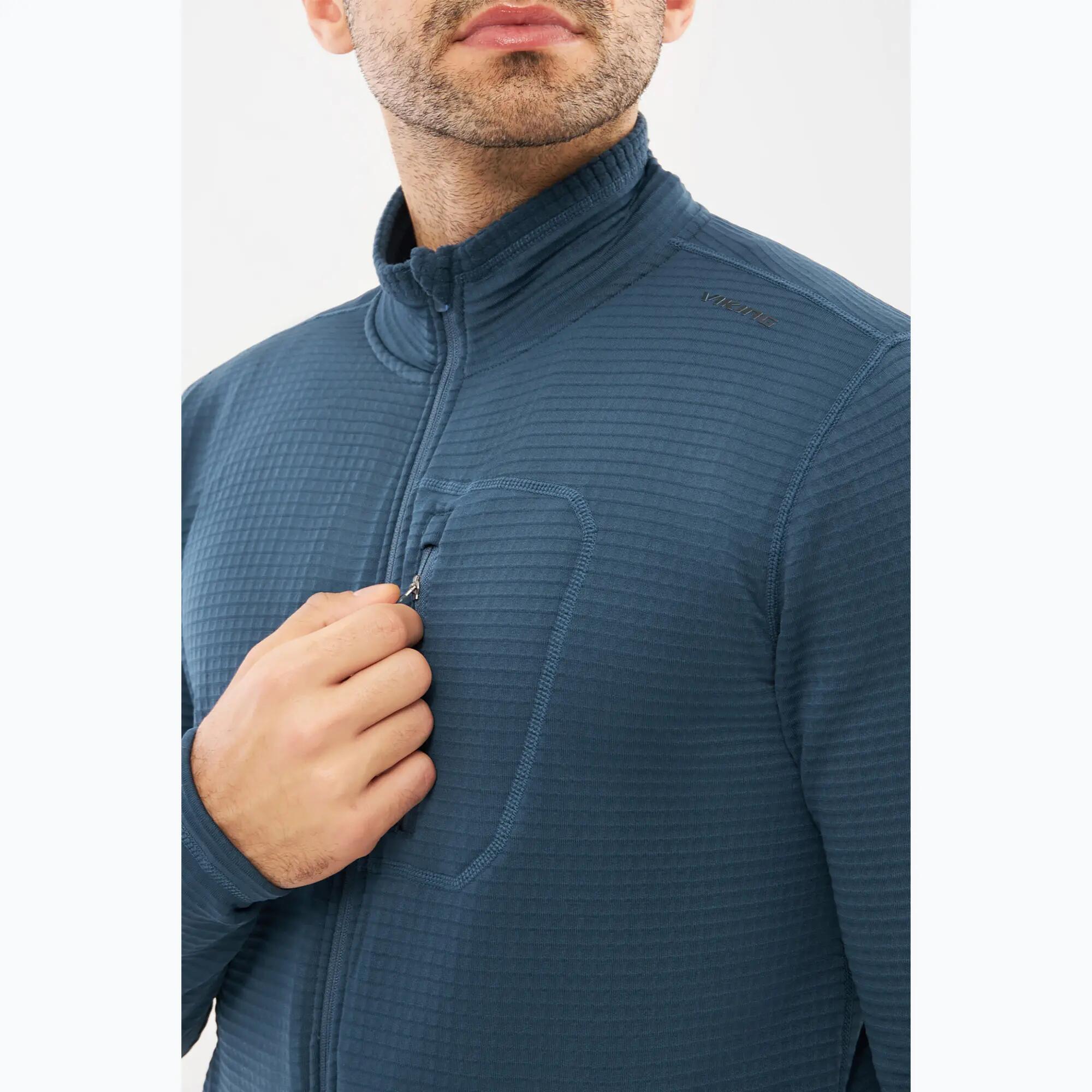 Veste Polaire de Randonnée Viking "Admont Full Zip Man" XL Bleu 4/7