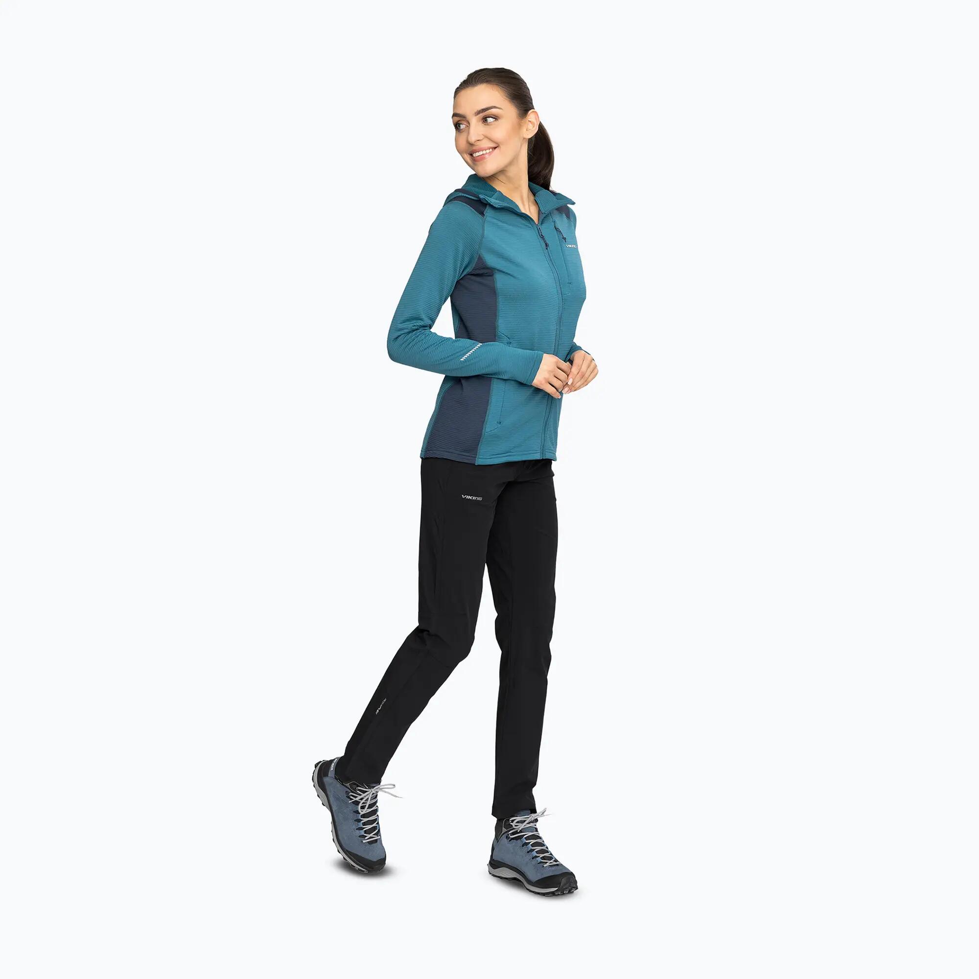 Bluza damska VIKING Birger Lady rozpinana z kapturem niebiesko granatowa 4/7