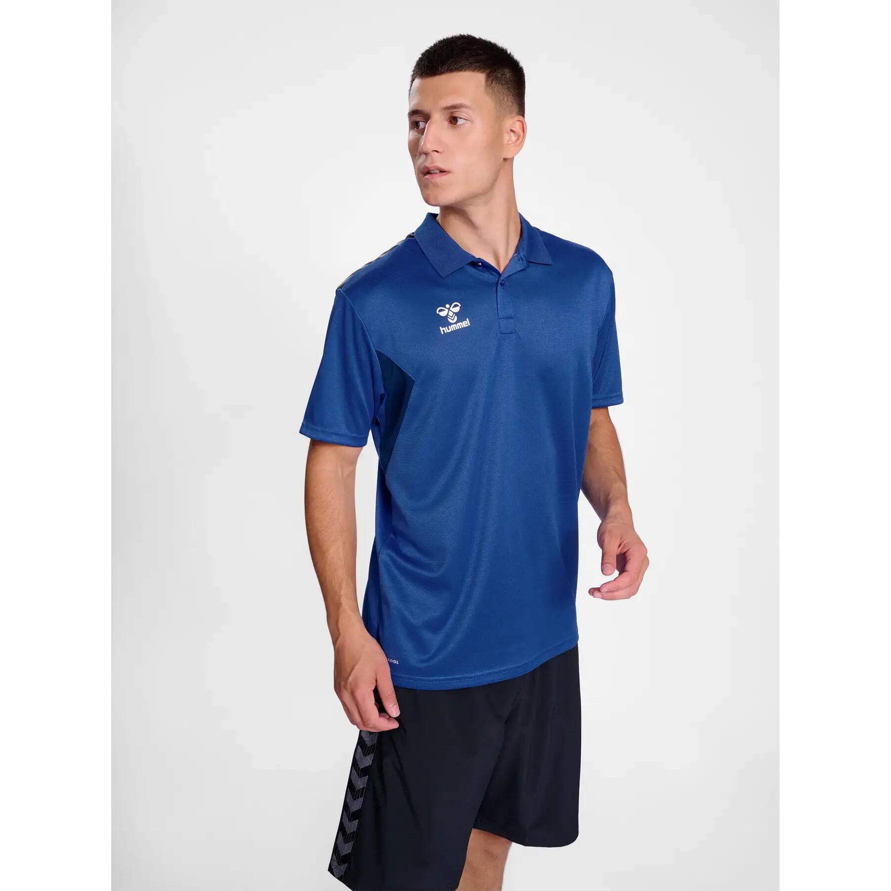 hummel Polo hmlAUTHENTIC FUNCTIONAL POLO Polyester TRUE BLUE 3/7