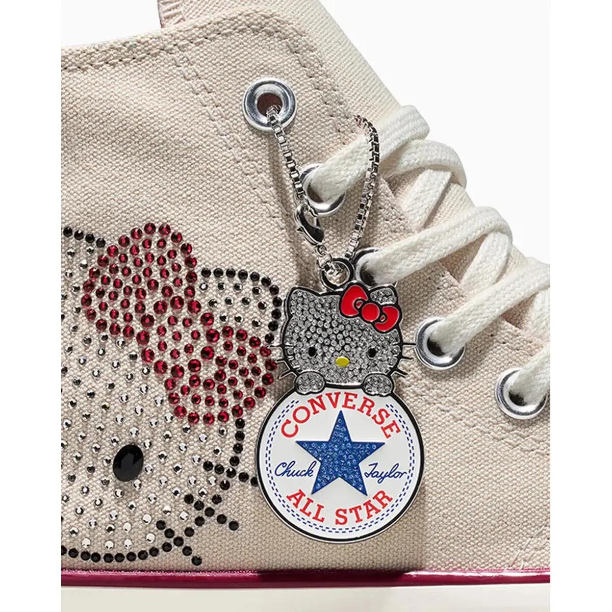 Converse Chuck 70 Hi Hello Kitty Swarovski Egret 6/6