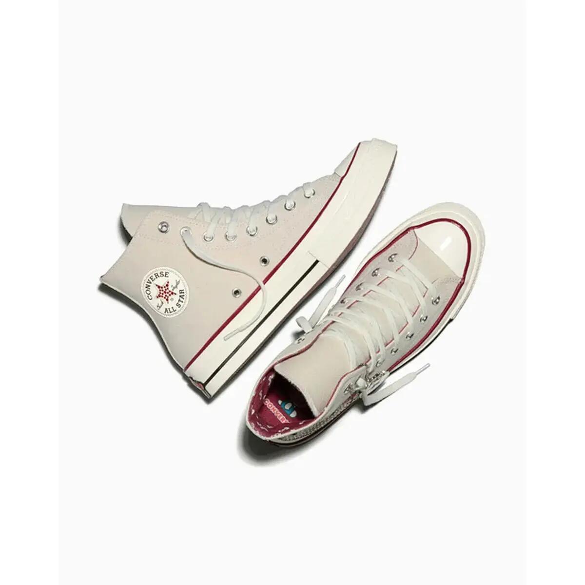 Converse Chuck 70 Hi Hello Kitty Swarovski Egret 5/6