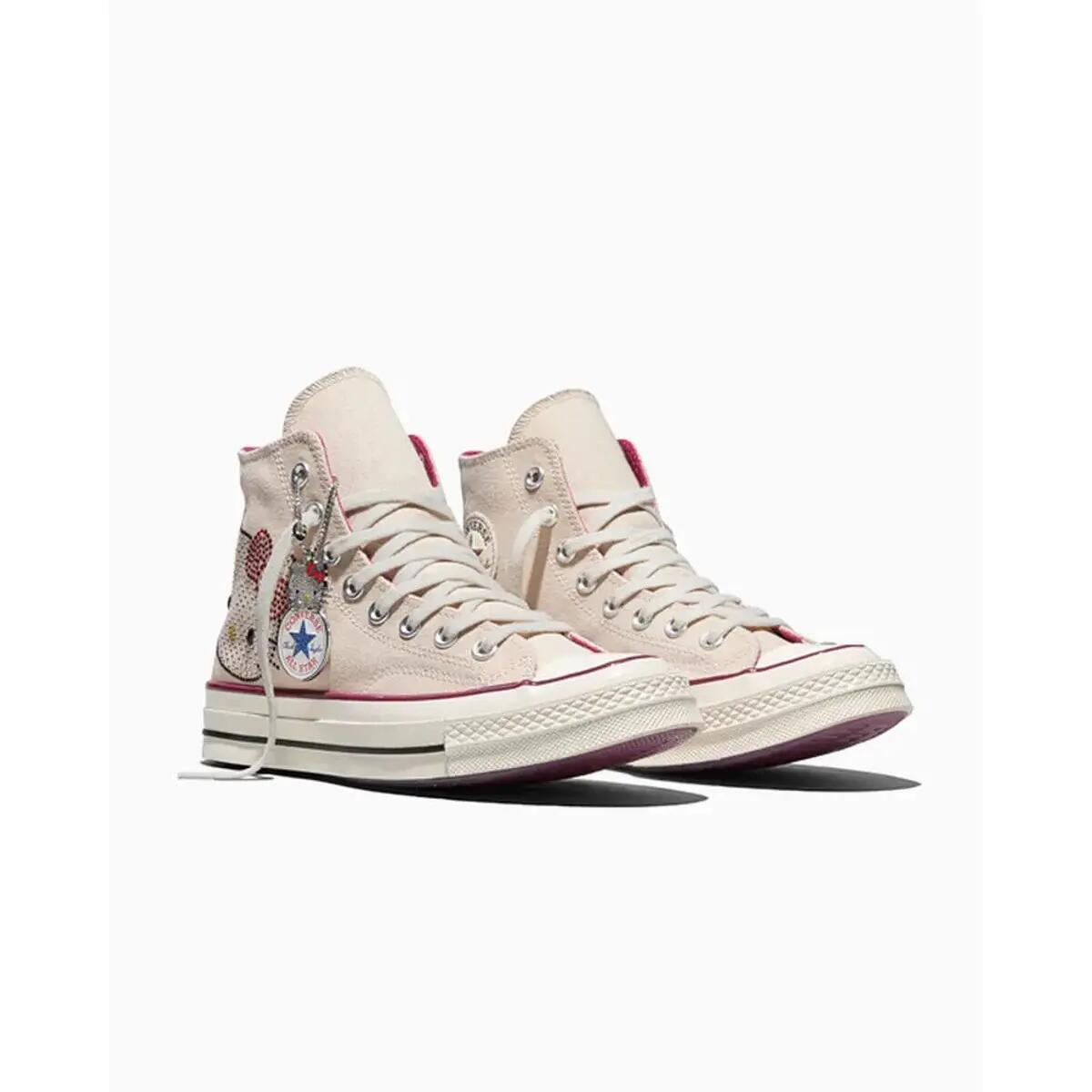 Converse Chuck 70 Hi Hello Kitty Swarovski Egret 4/6