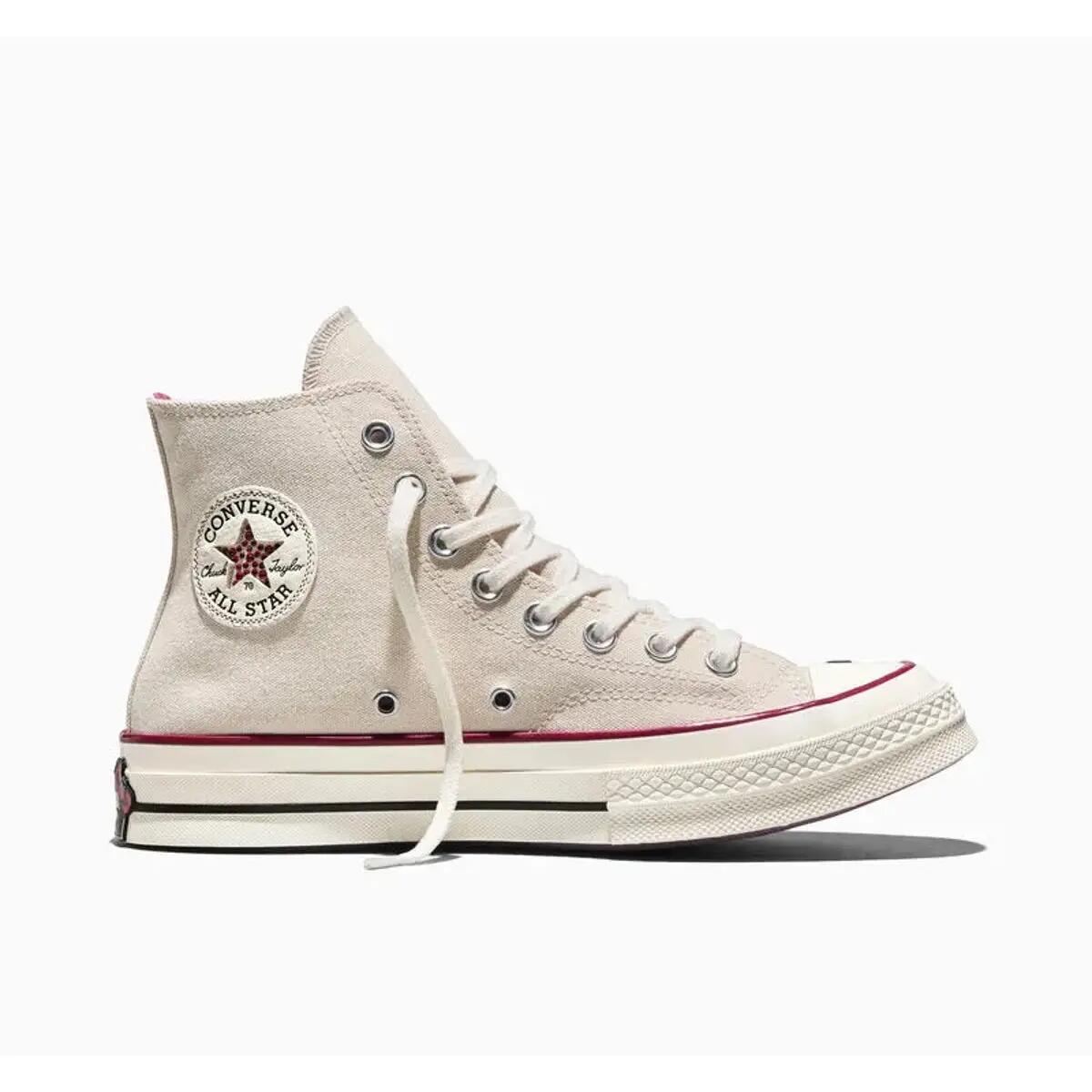 Converse Chuck 70 Hi Hello Kitty Swarovski Egret 2/6