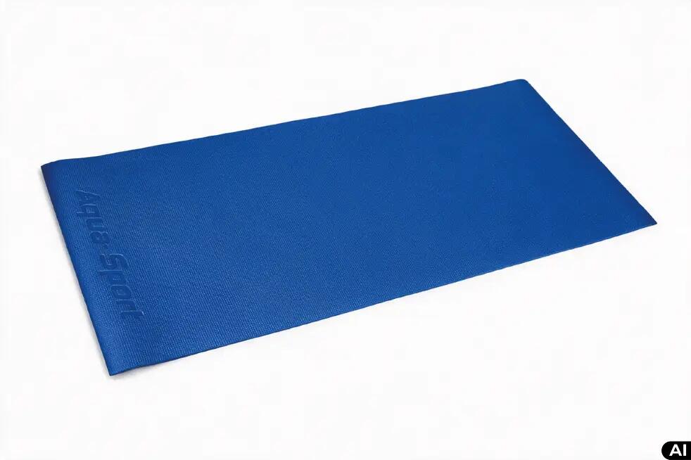 Mata do ćwiczeń jogi PVC antypoślizgowa Aqua-Sport Powerstrech Yoga Pro 3/7
